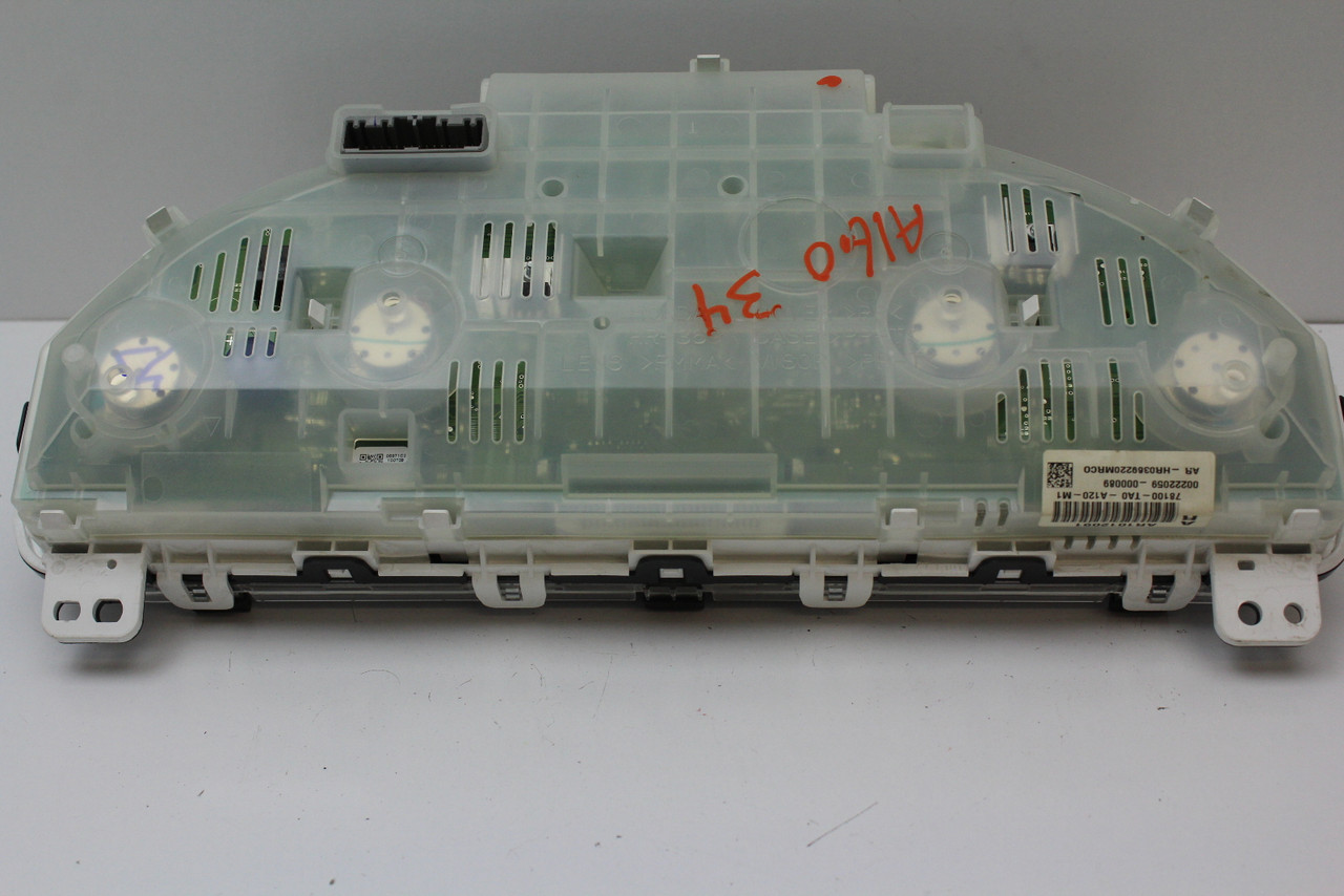 08-12 Accord 78100-TA0-A12 Speedometer Head Instrument Cluster Gauges 64K