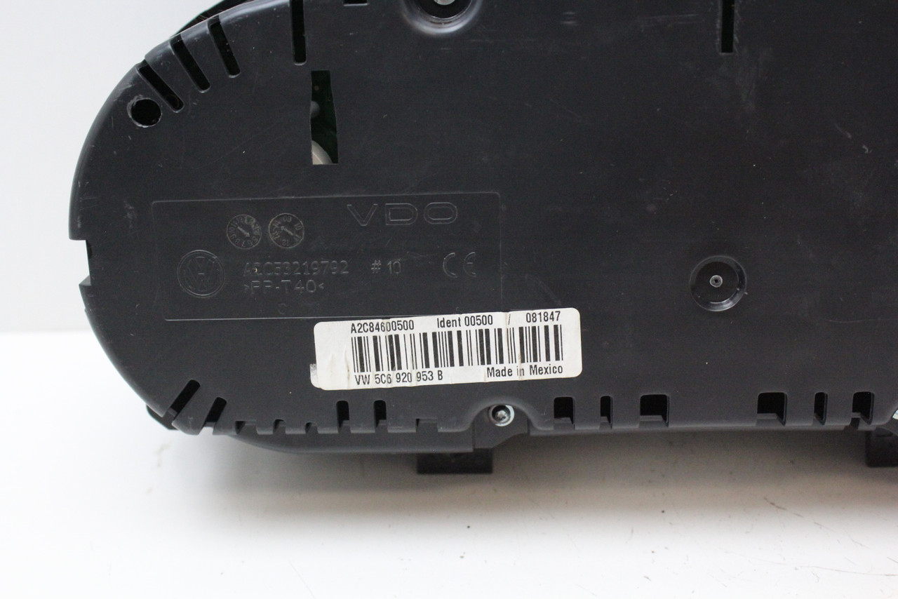 2014 14 Jetta 5C6 920 953 B Speedometer Head Instrument Cluster Gauges 43K