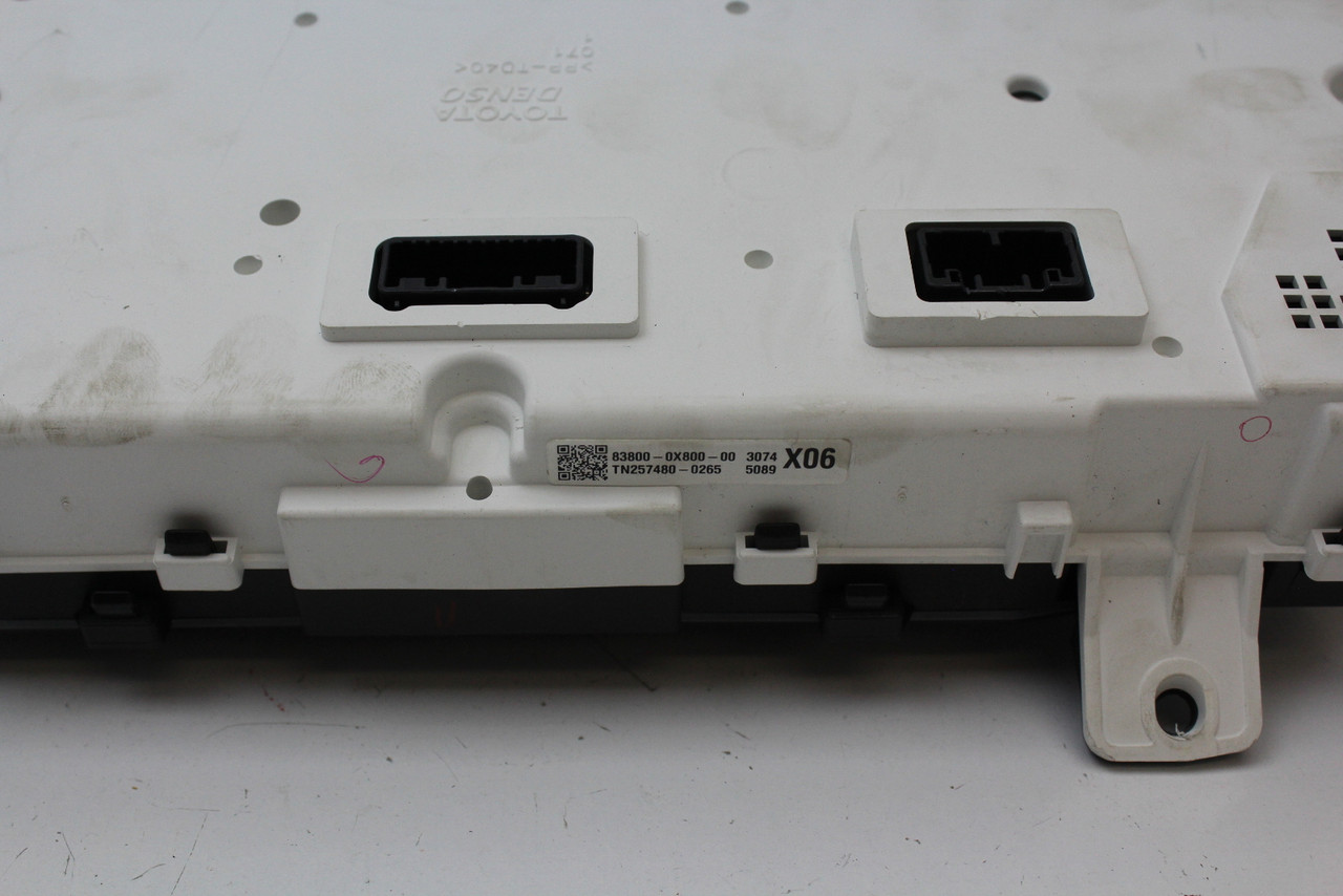 1516 17 Camry 83800-0X800-00 Speedometer Head Instrument Cluster Gauges 14K