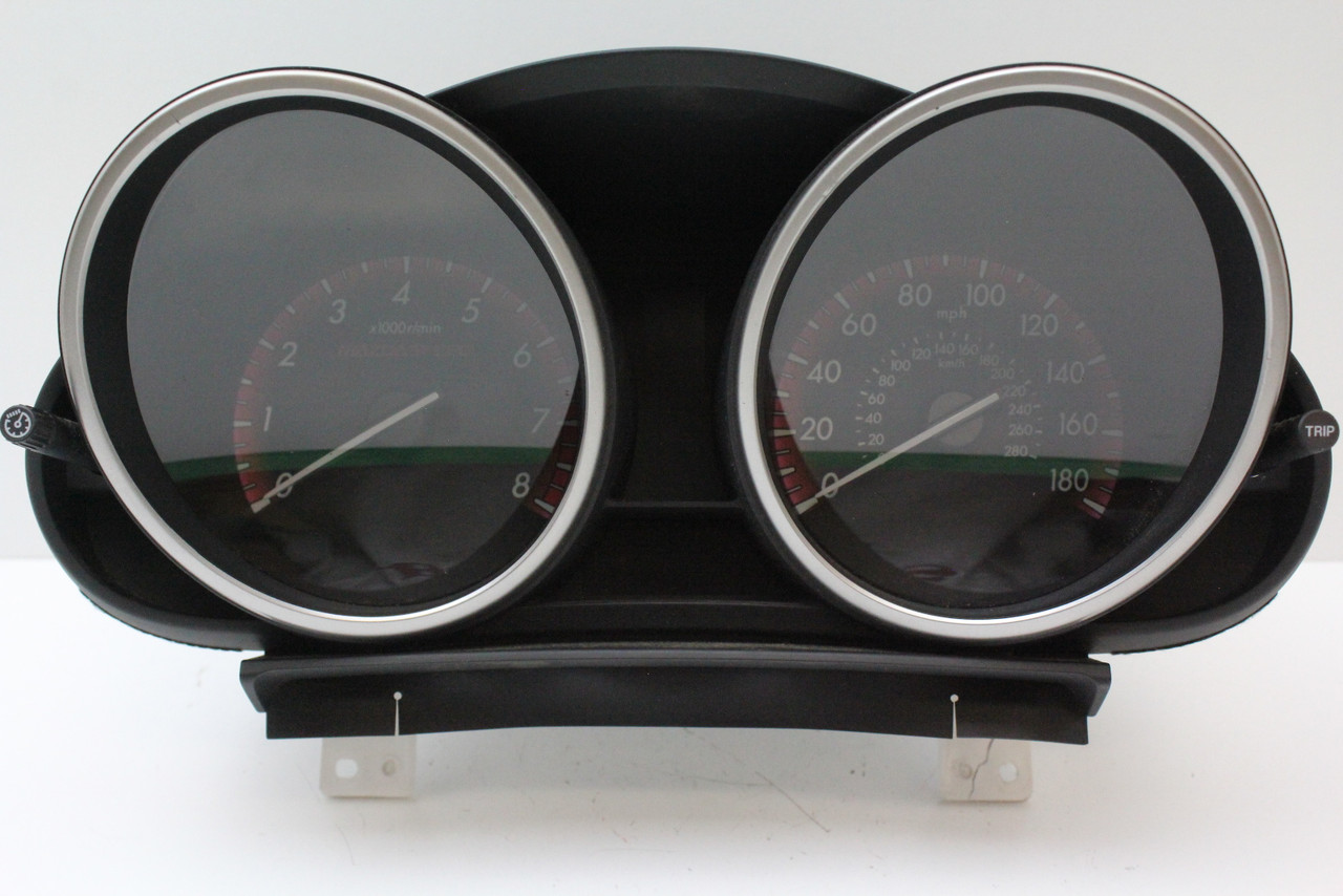 12 13 Mazda 3 BHB255471A Speedometer Head Instrument Cluster