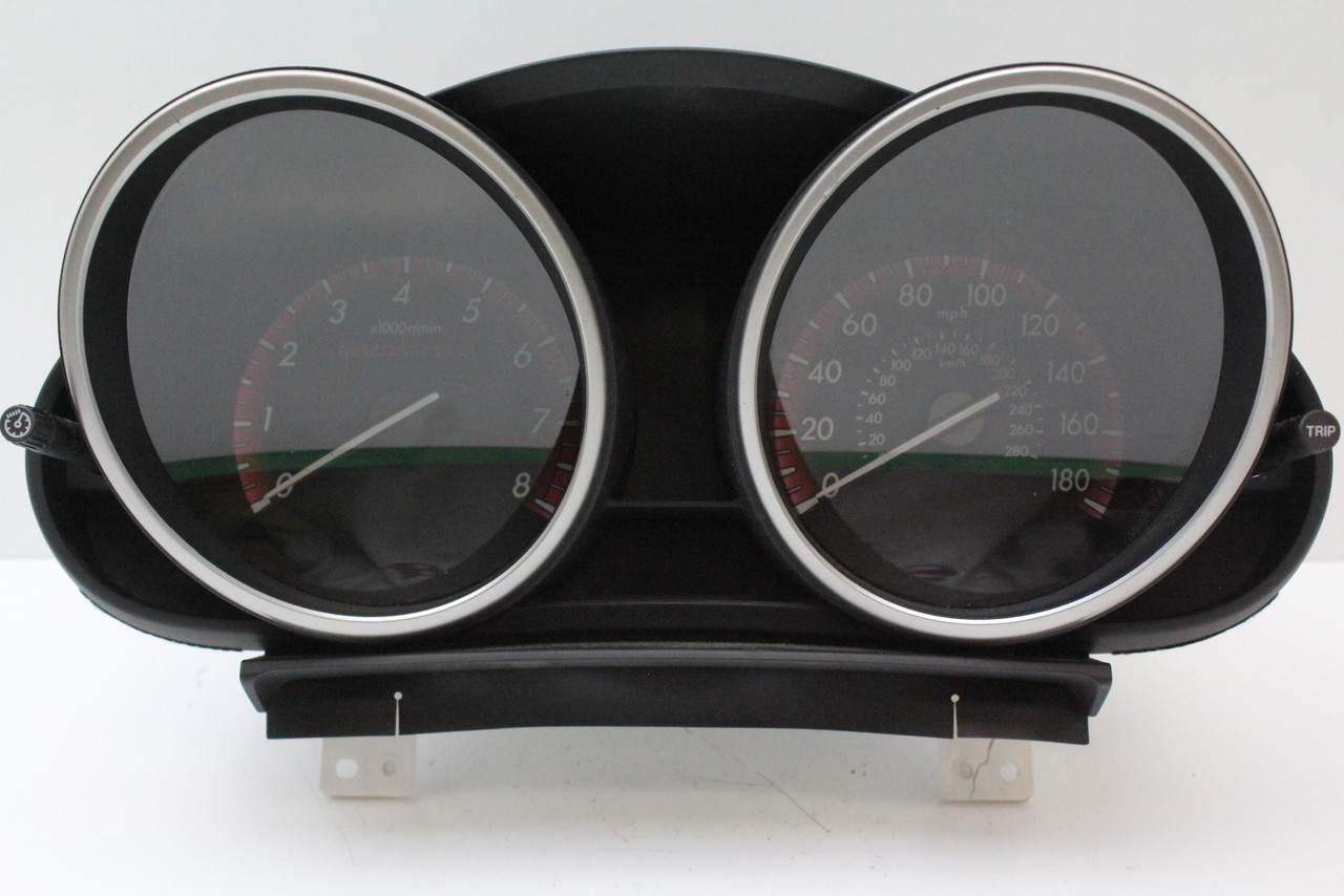 12 13 Mazda 3 BHB255471A Speedometer Head Instrument Cluster Gauges 62K