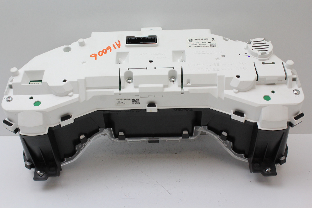 16 17 18 Civic 78100-TBA-A320-M1 Speedometer Instrument Cluster Gauges 1K