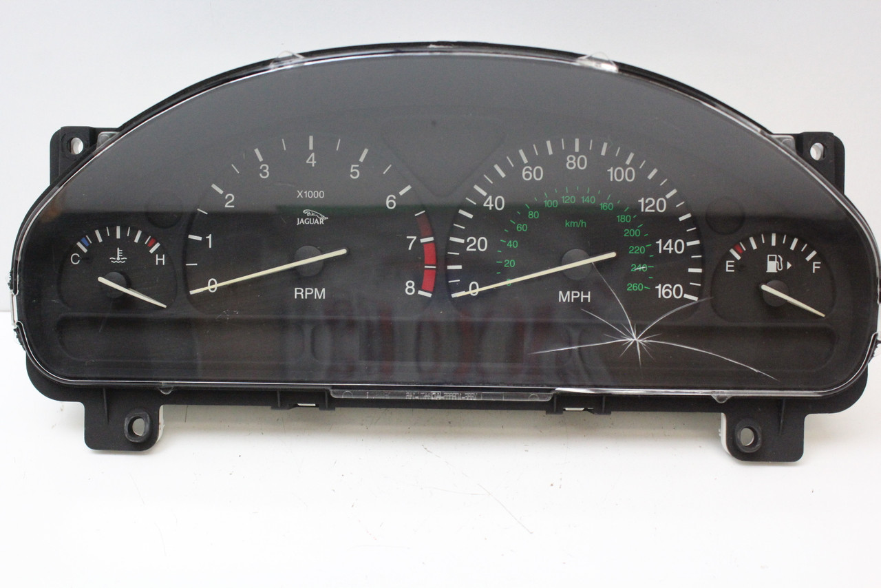 2001 01 Jaguar X-Type XR8F-10849-BM Speedometer Head Instrument Cluster Gauges