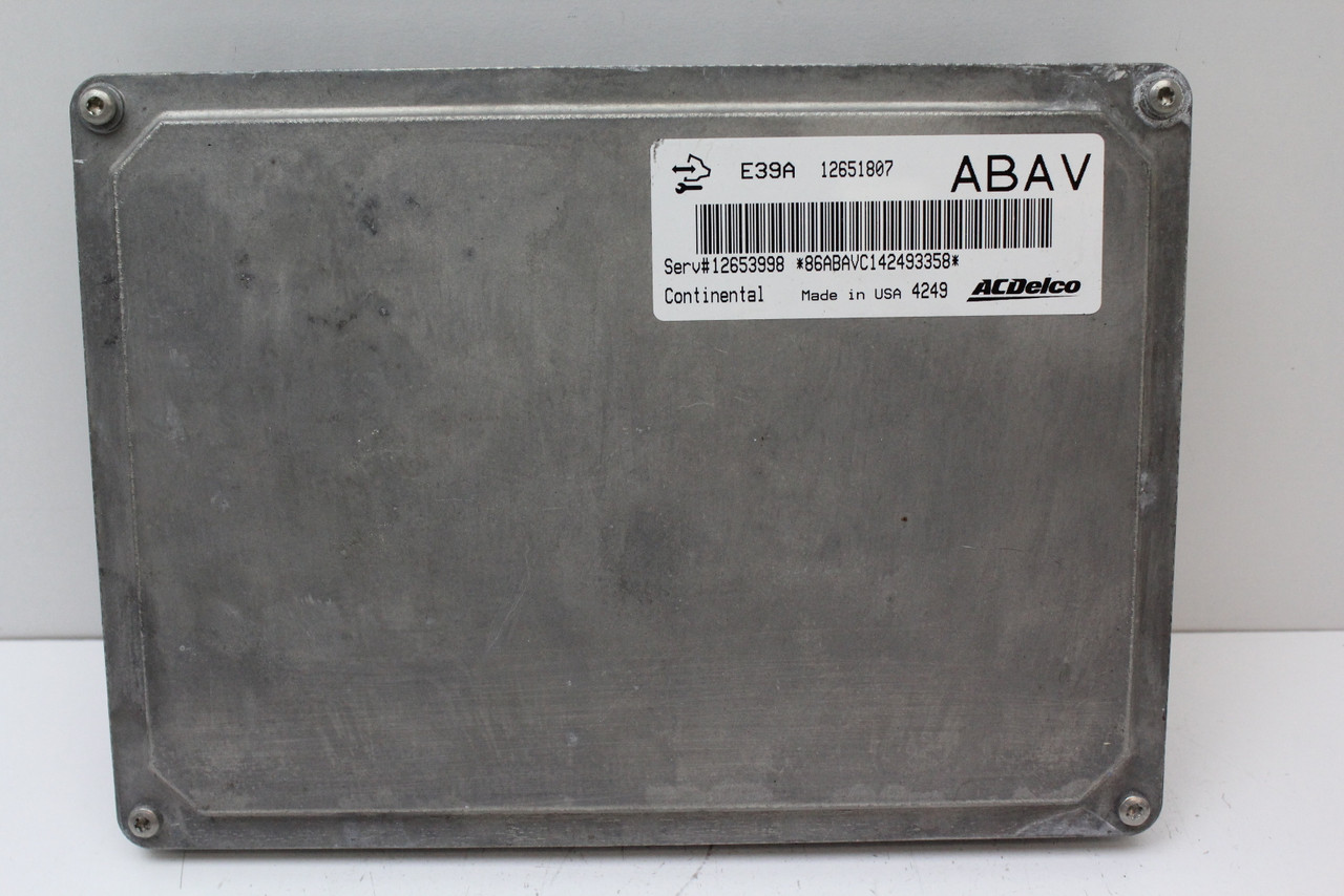 13-16  Acadia 12653998 Computer Brain Engine Control ECU ECM EBX Module