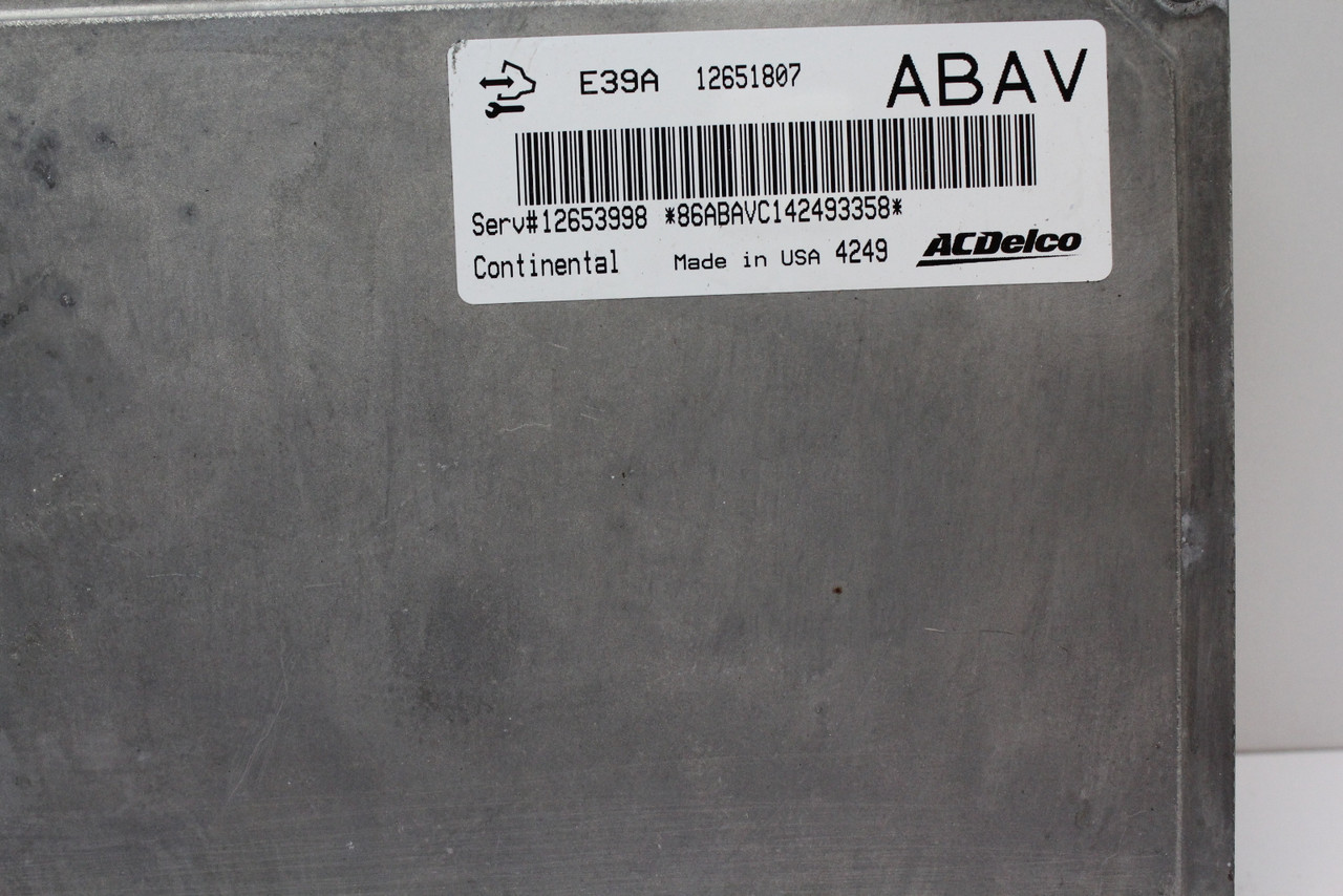 13-16  Acadia 12653998 Computer Brain Engine Control ECU ECM EBX Module