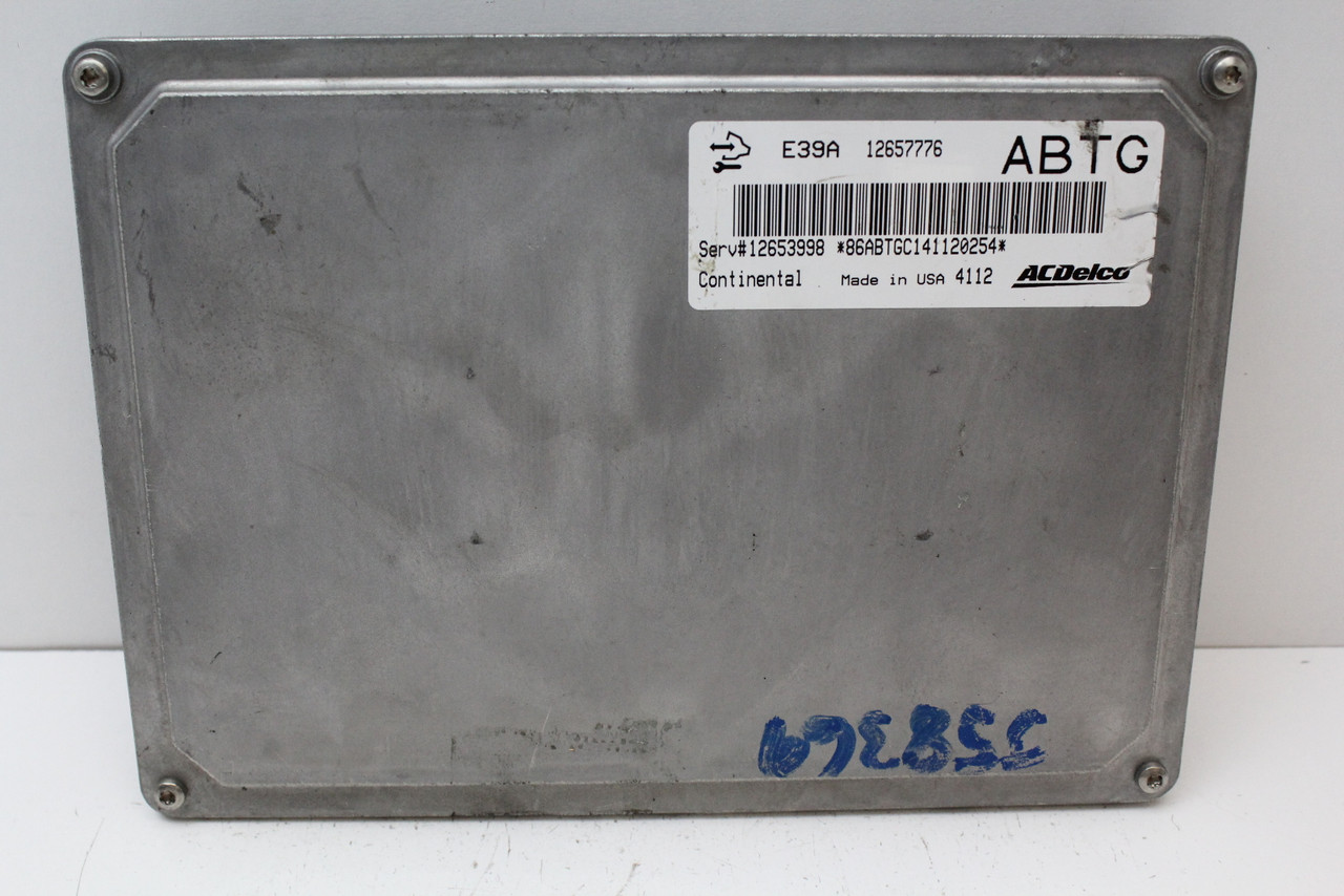 13-16 Acadia 12653998  Computer Brain Engine Control ECU ECM EBX Module