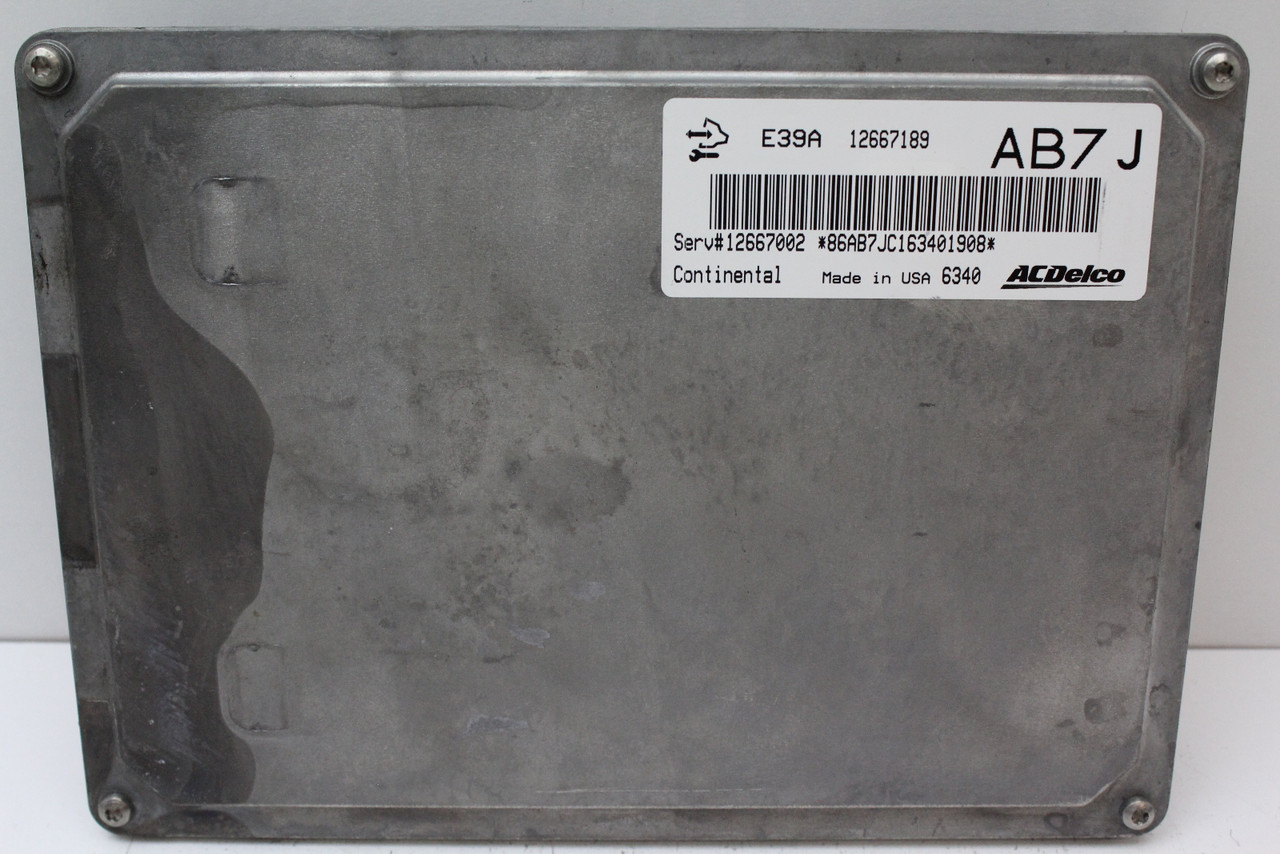 17 2017 Regal 12667002 Computer Brain Engine Control ECU ECM EBX Module