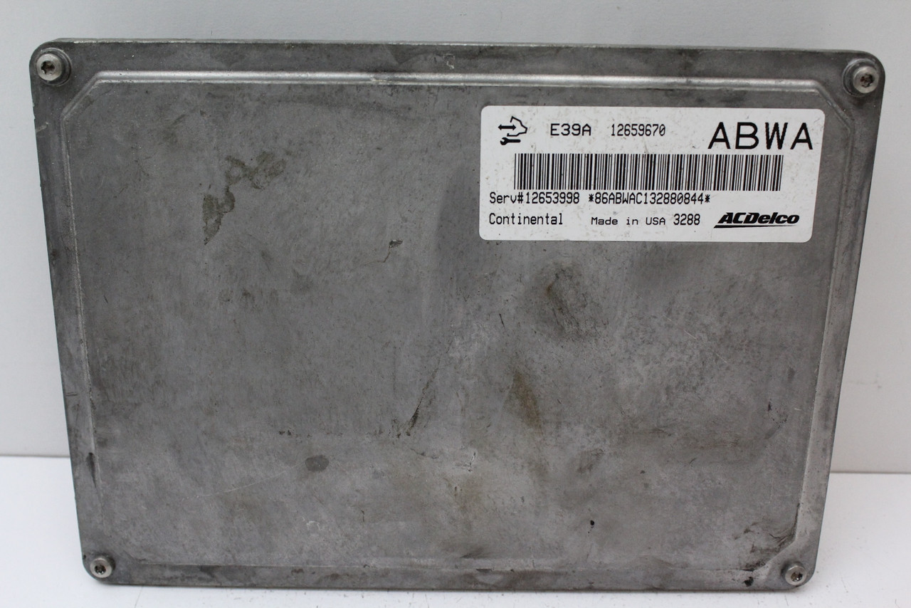 14 15 2014 2015 CTS 12653998 Computer Brain Engine Control ECU ECM EBX Module