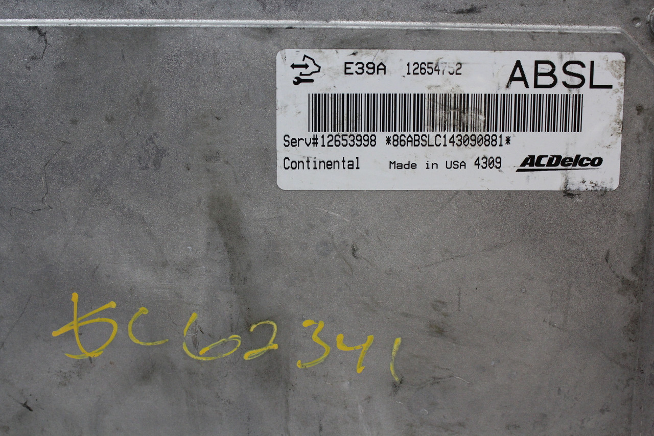 13 14 15 16 Equinox 12653998 Computer Brain Engine Control ECU ECM EBX Module