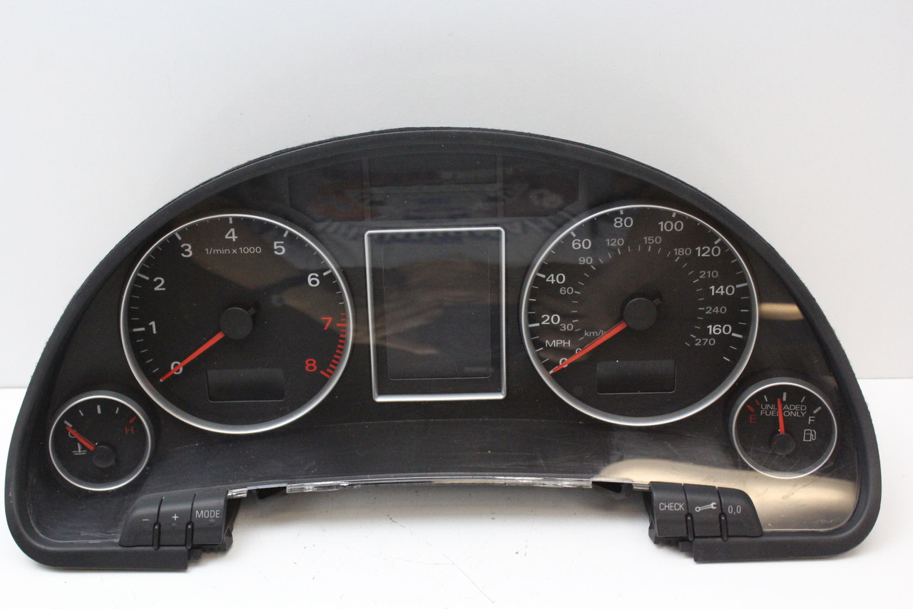 04 05 Audi A4 8E0920981N Speedometer Head Instrument Cluster Gauges 125K