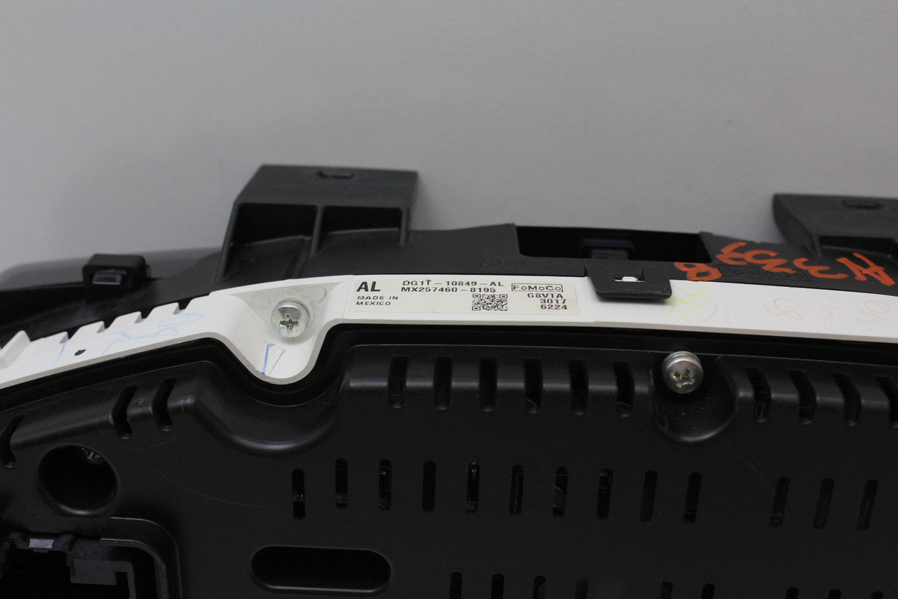 13 2013 Fusion DG1T-10849-AL Speedometer Head Instrument Cluster Gauges 93K