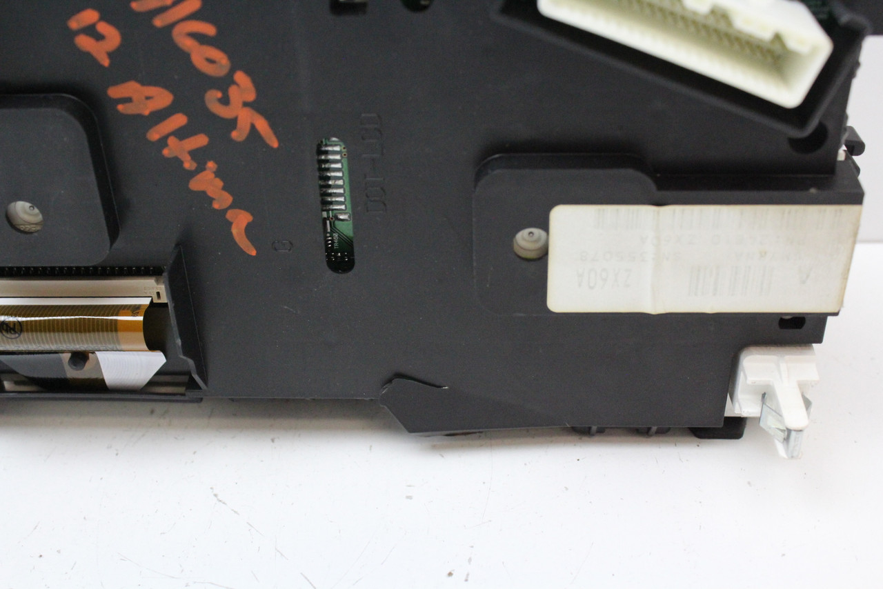 11 12 13 Altima 24810 ZX60A Speedometer Head Instrument Cluster Gauges 34K