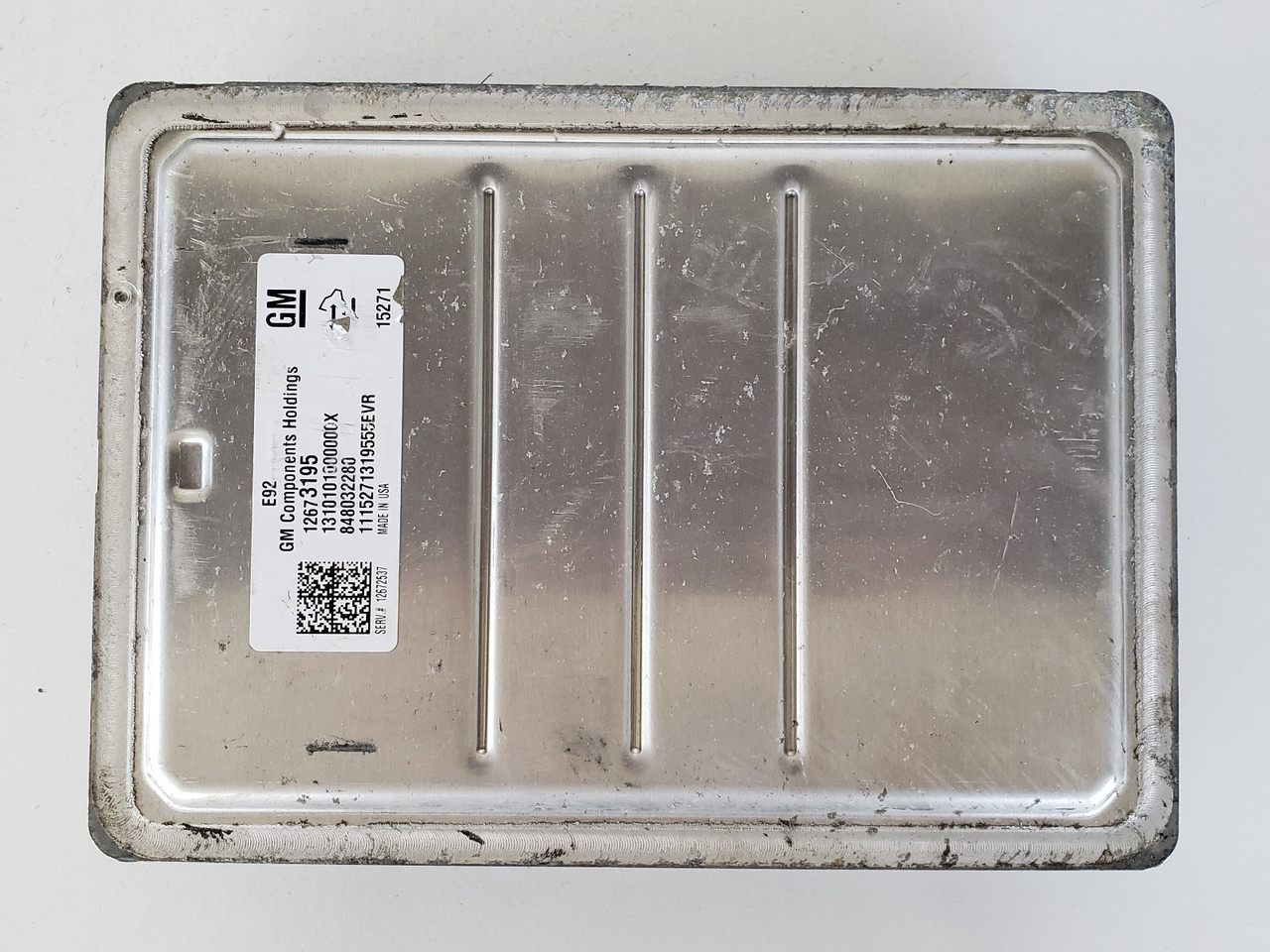 14-16 Silverado 1500 12672537 Computer Brain Engine Control ECU ECM EBX Module