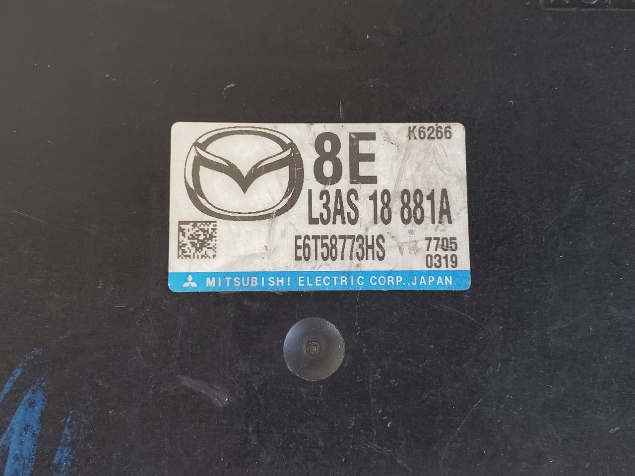 2008-2009 Mazda 3 L3AS 18 881A Computer Brain Engine Control ECU