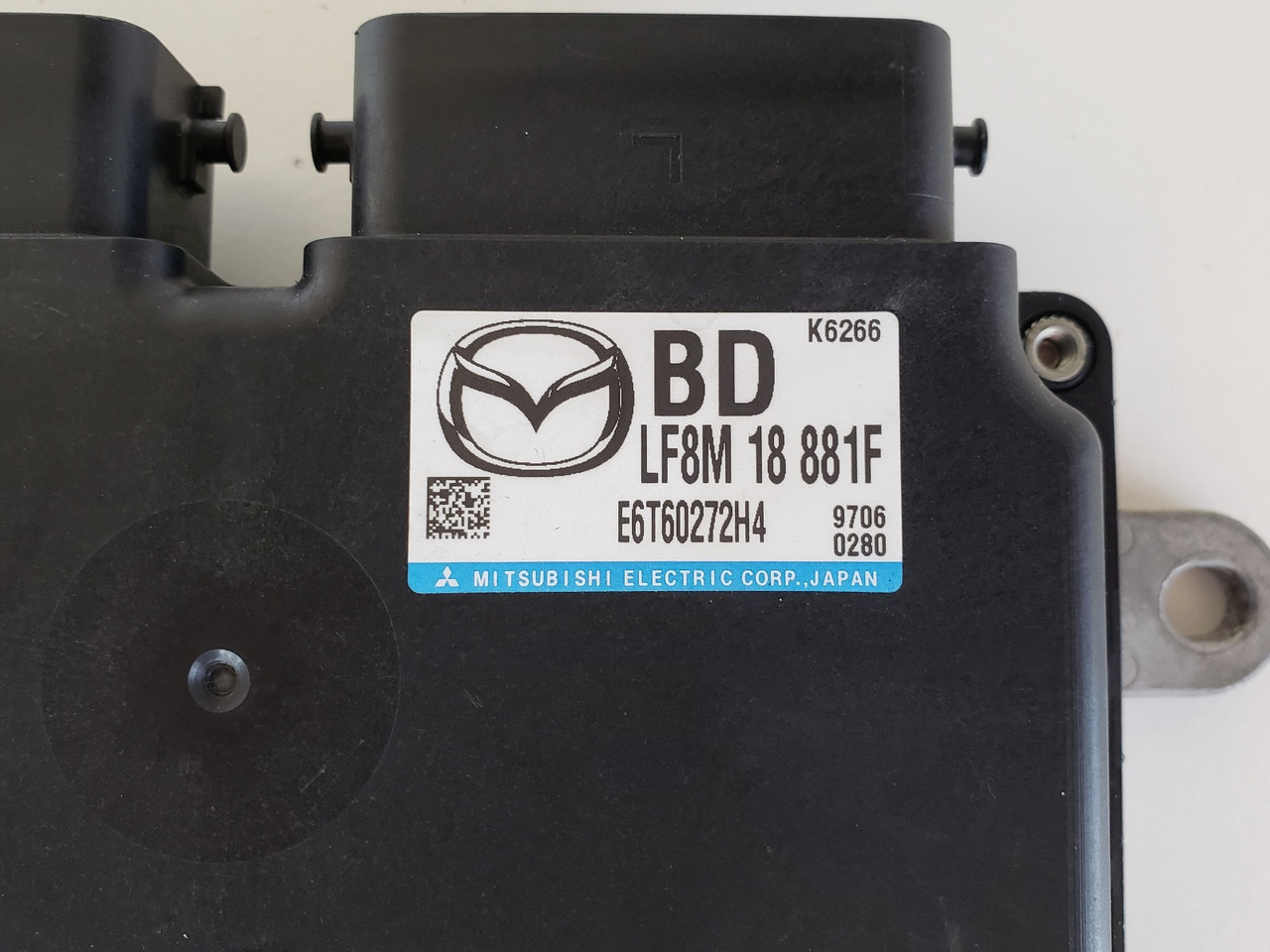 2010 Mazda 3 LF8M 18 881F Computer Brain Engine Control ECU ECM EBX Module