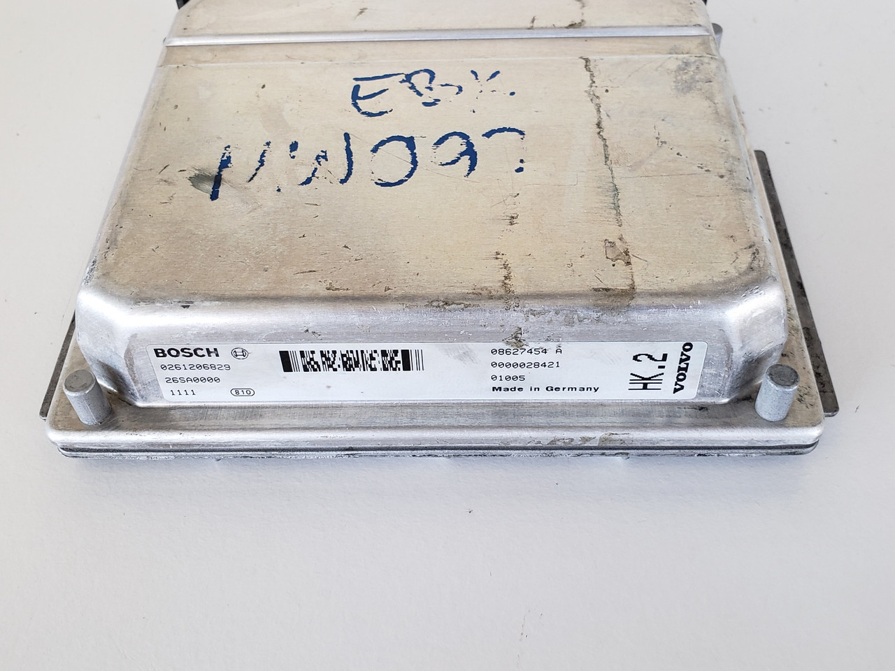 2001 Volvo S80 08627454 A Computer Brain Engine Control ECU ECM EBX Module