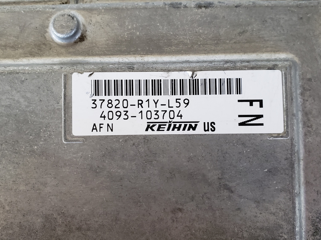 2012-2013 Civic 37820-R1Y-L59 Computer Brain Engine Control ECU ECM EBX Module