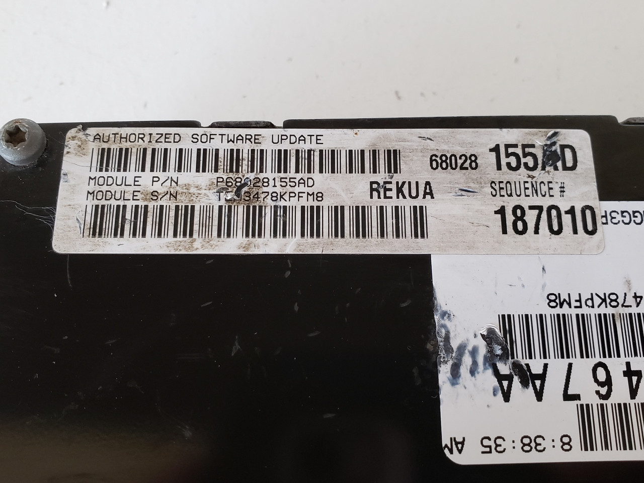 2009-2010 Grand Cherokee P05150467AA Computer Engine Control ECU ECM EBX Module