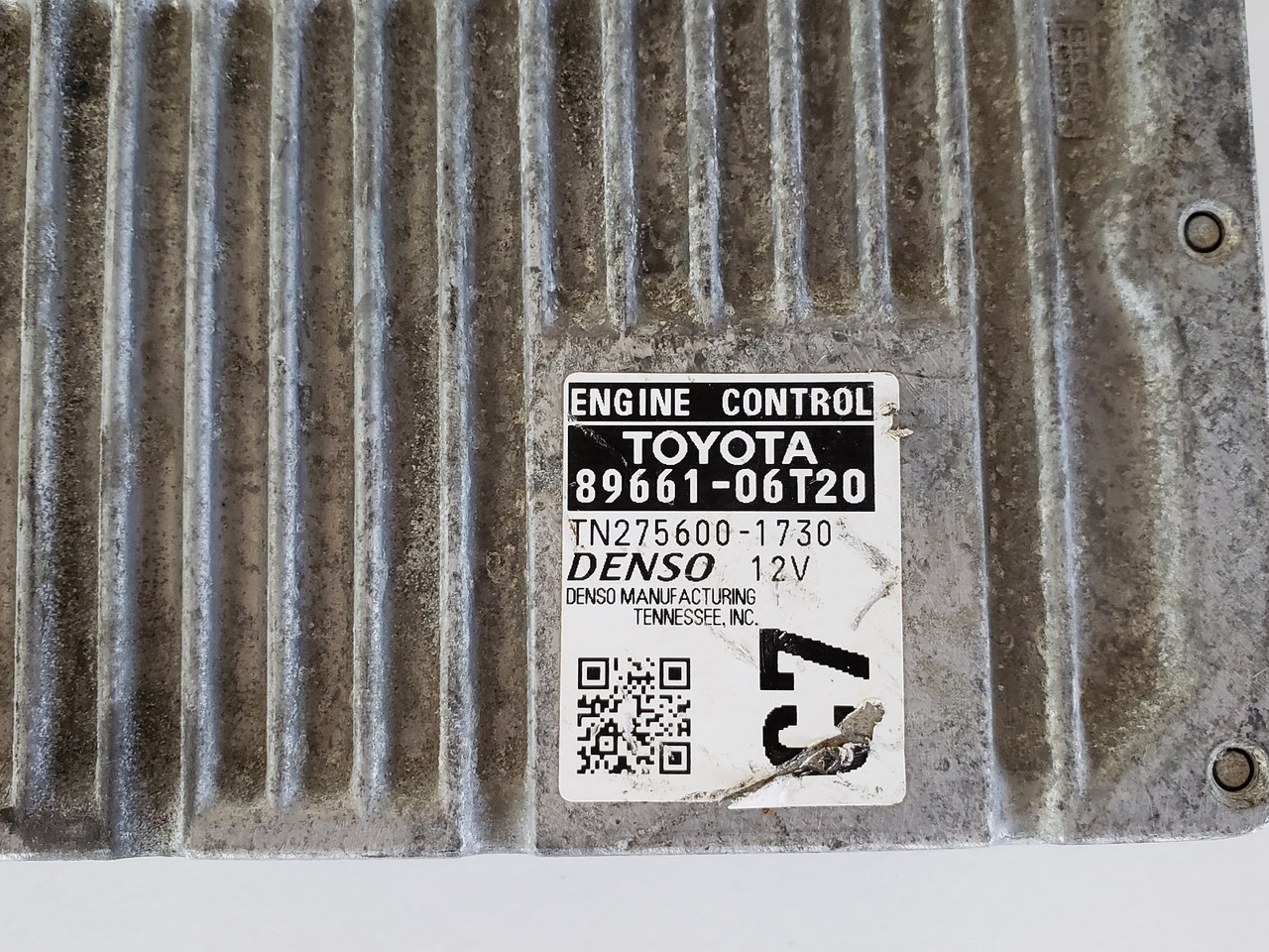 2015 Toyota Camry 89661-06T20 Computer Brain Engine Control ECU ECM EBX Module