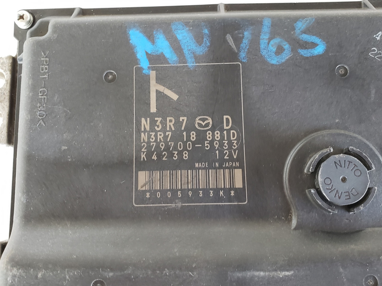 2009-2011 RX8 RX-8 N3R7 18 881D Computer Brain Engine Control ECU ECM EBX Module