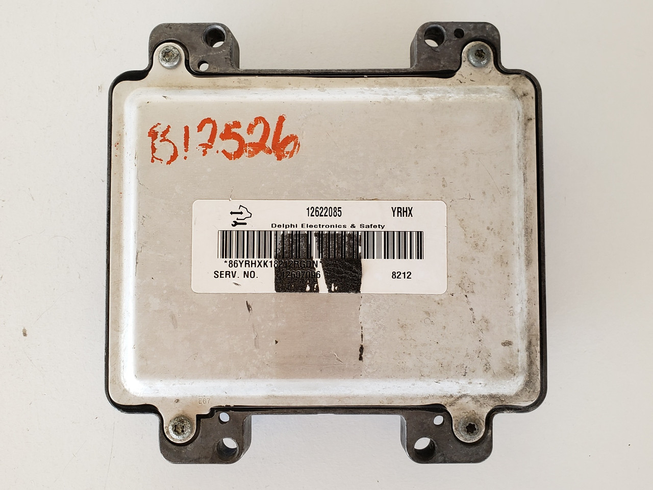 06, 08-09 Uplander 12607096 Computer Brain Engine Control ECU ECM EBX Module