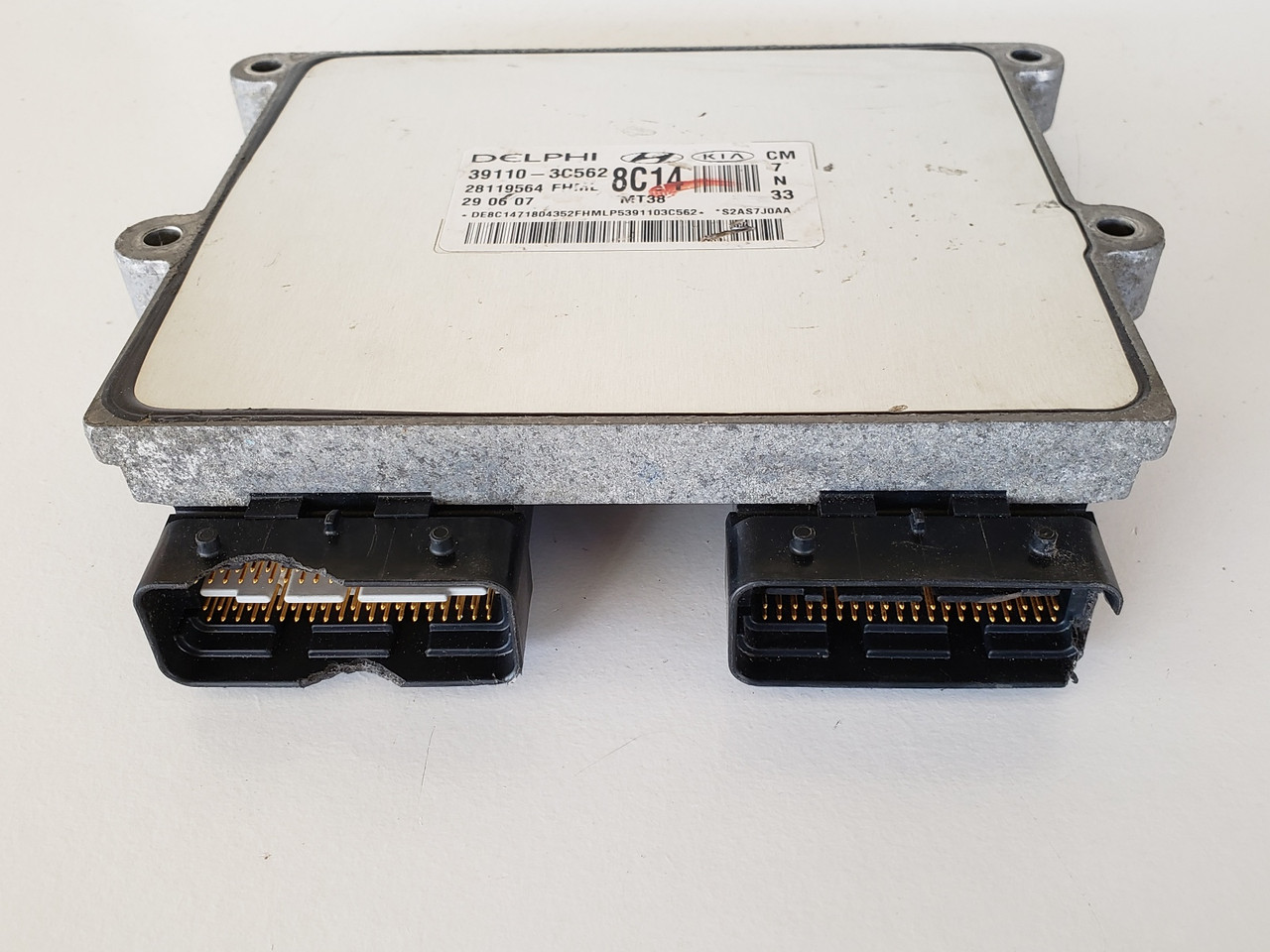 2007-2009 Santa Fe 39110-3C562 Computer Brain Engine Control ECU ECM EBX Module