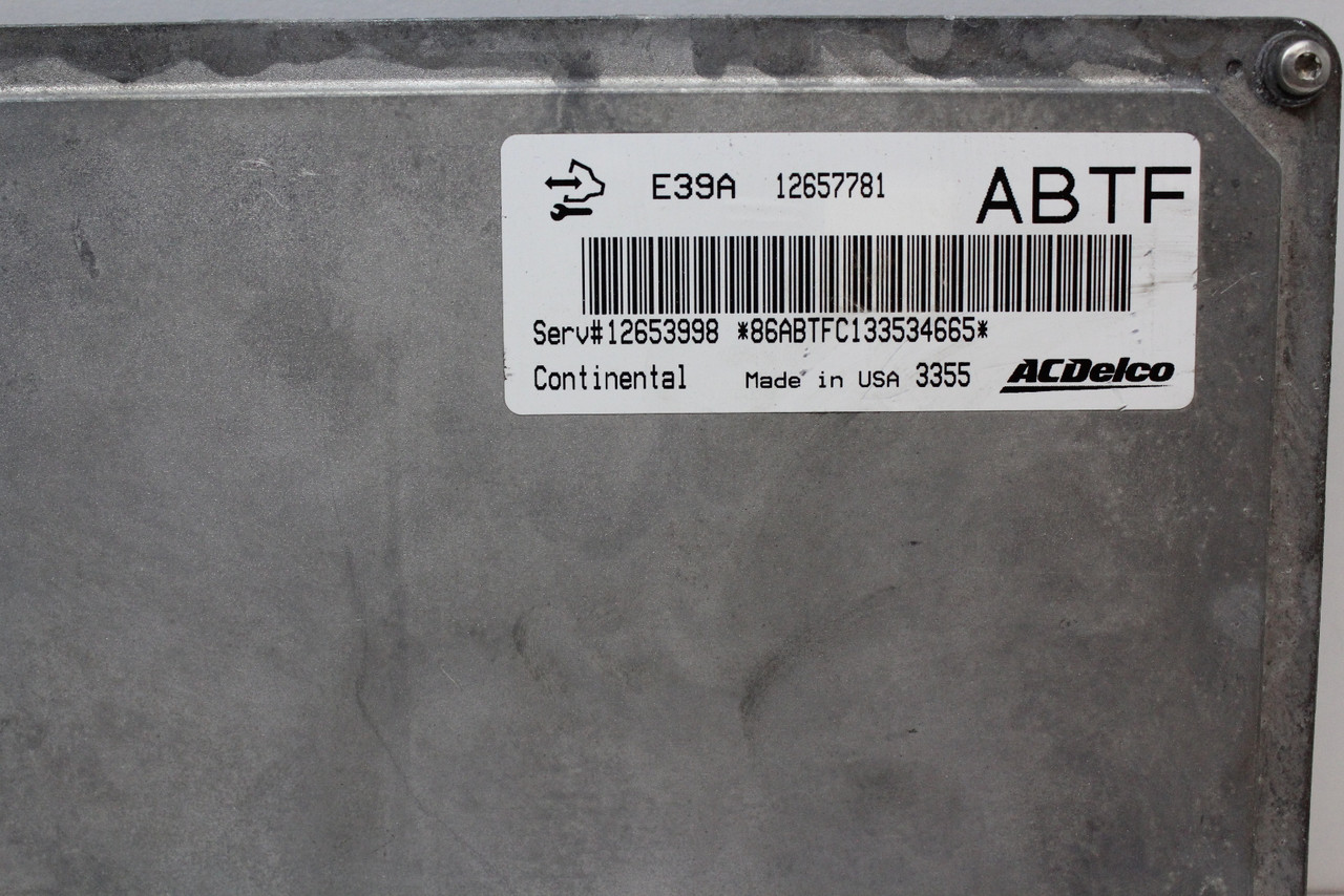 13-15 Cherolet Captiva Sport 12653998 Computer Engine Control ECU ECM Module
