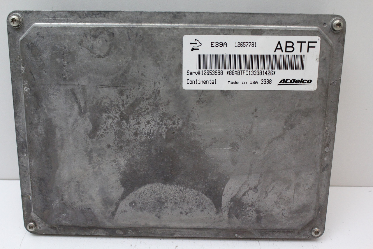 14 15 Cadillac CTS 12657781 Computer Brain Engine Control ECU ECM EBX Module