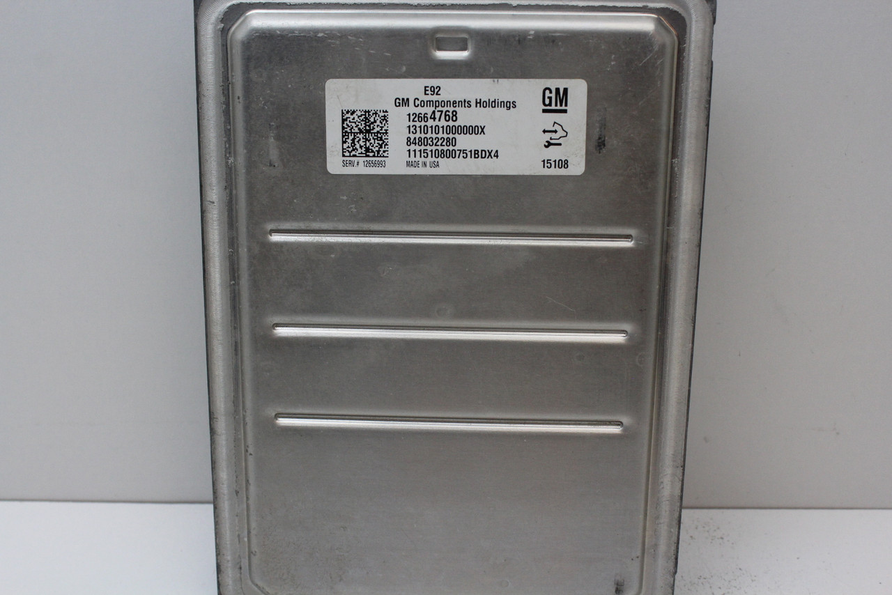 14-16 GMC Sierra 1500 12656993 Computer Brain Engine Control ECU ECM EBX Module