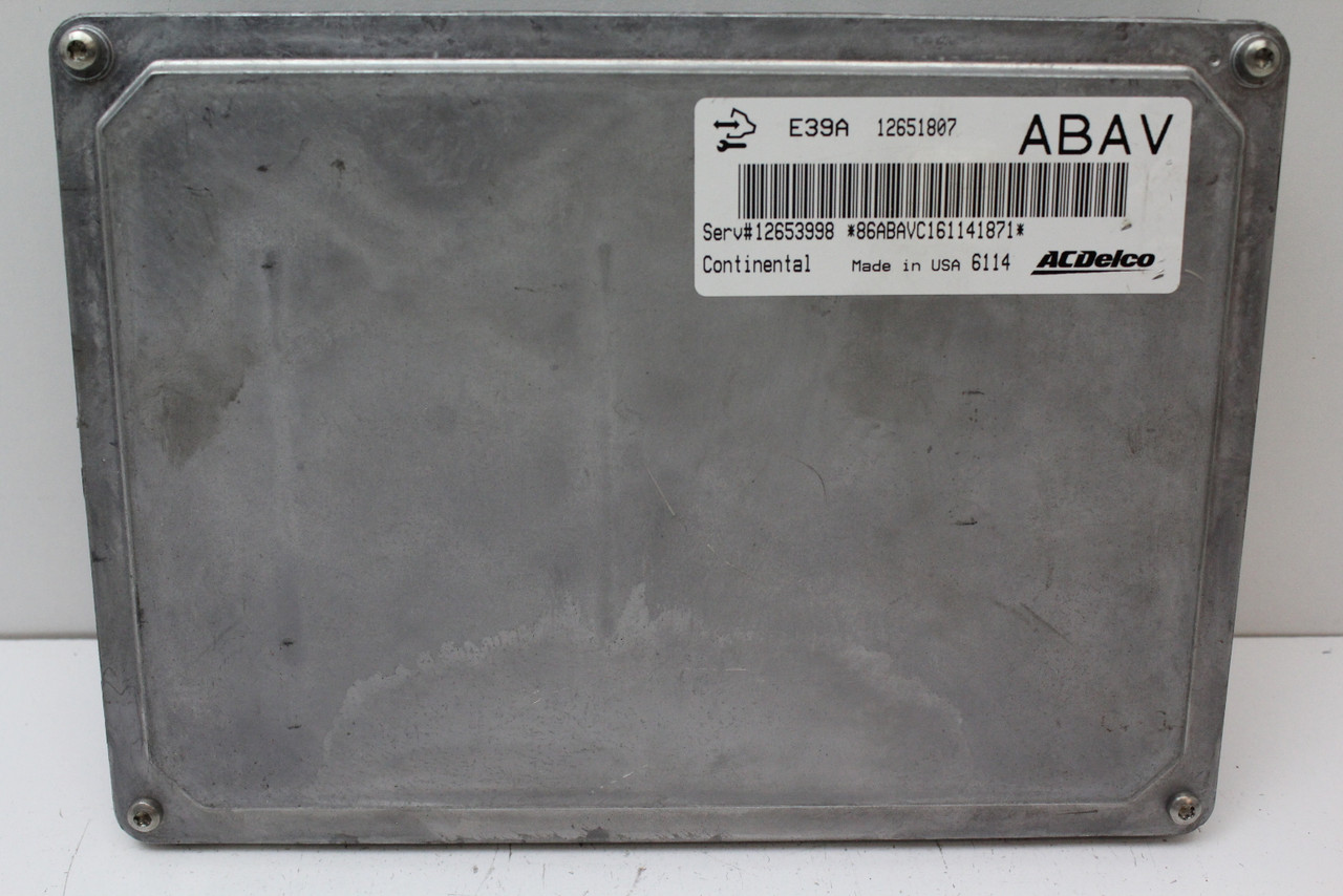 13-16 Buick Verano 12658998 Computer Brain Engine Control ECU ECM EBX Module