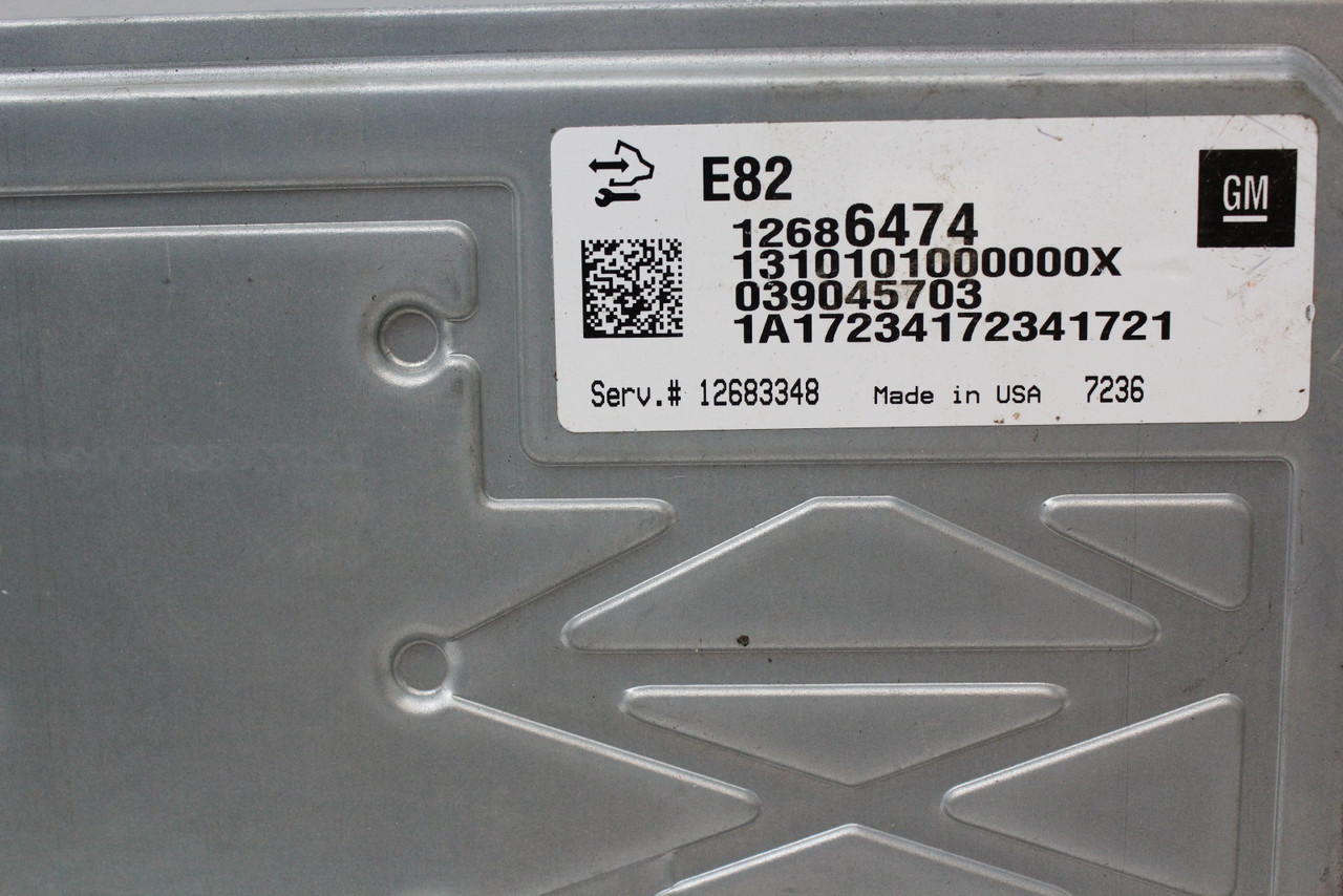 17 18 Chevrolet Colorado 12683348 Computer Engine Control ECU ECM EBX Module