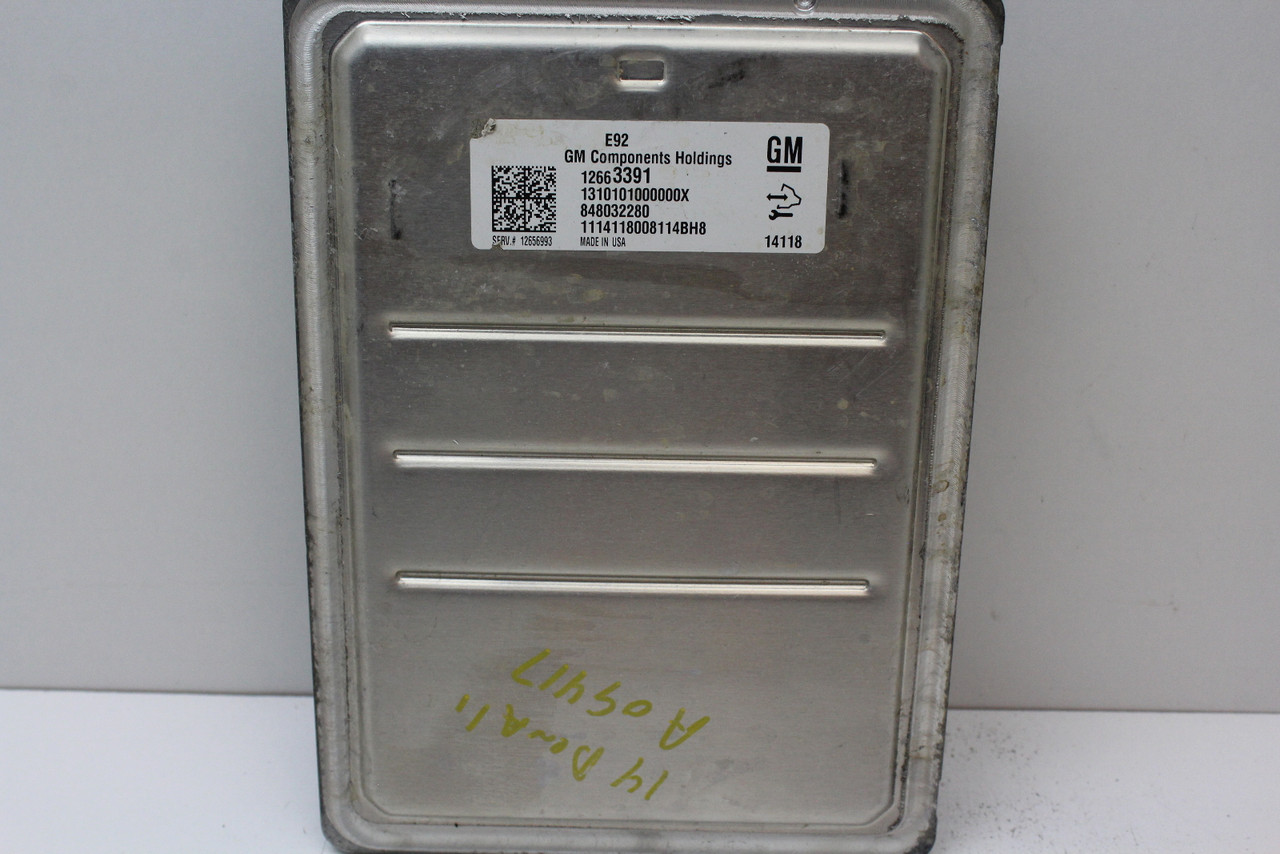 15 16 Cadillac Escalade 12656993 Computer Brain Engine Control ECU ECM Module