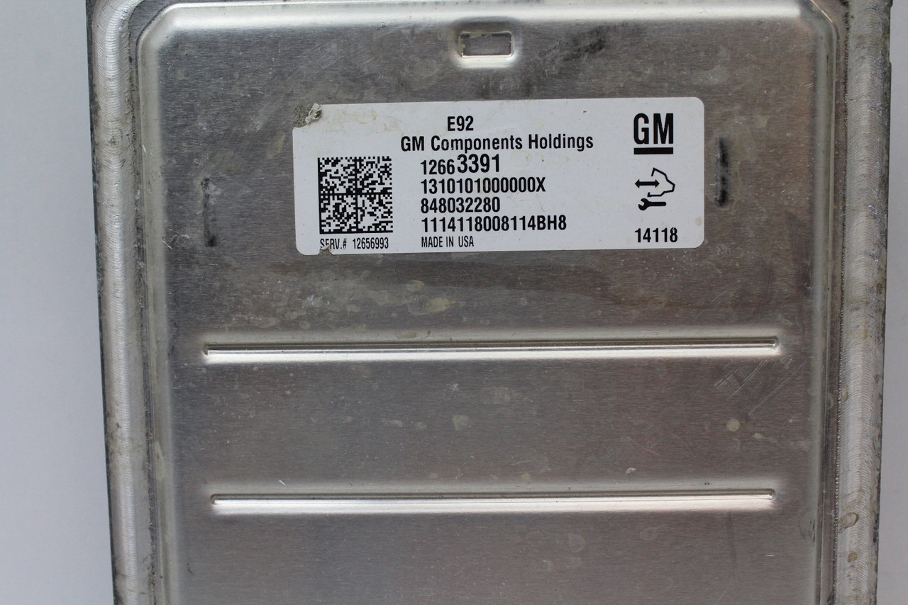 15 16 Cadillac Escalade 12656993 Computer Brain Engine Control ECU ECM Module