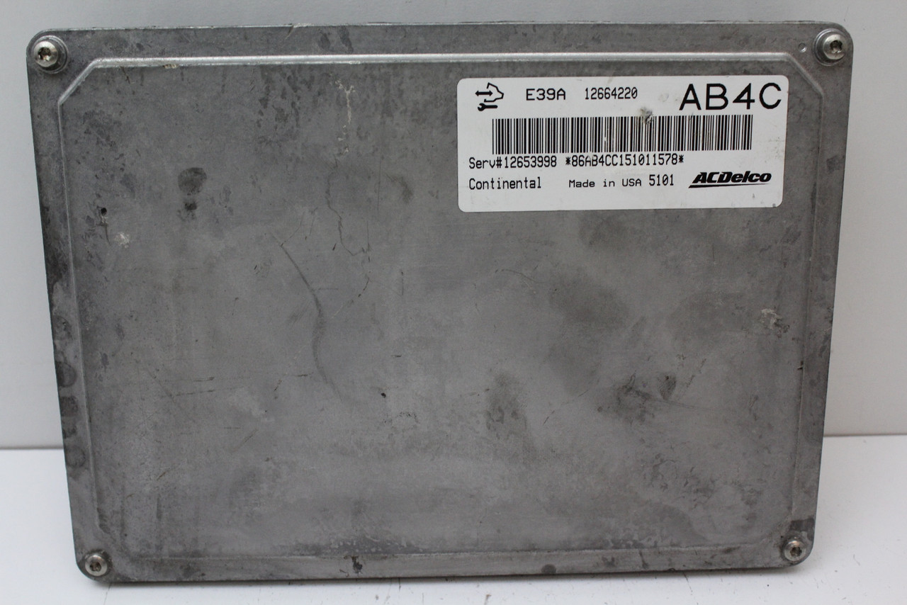 13-16 Cadillac SRX 12653998 Computer Brain Engine Control ECU ECM EBX Module