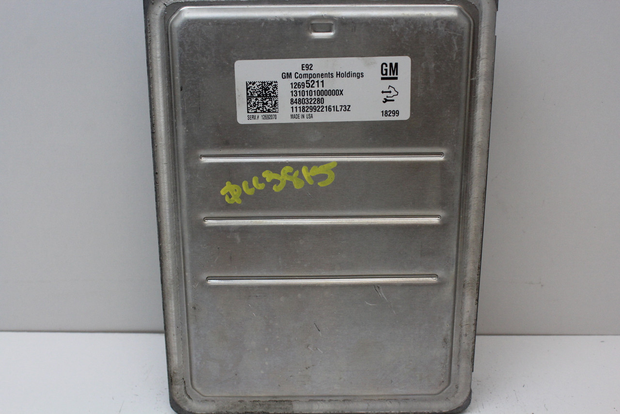 2019 19 Chevrolet Silverado 12692070 Computer Engine Control ECU ECM Module