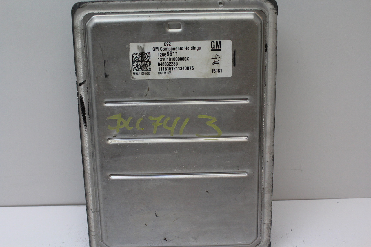 14-16 Chevrolet Silverado 1500 12669318 Computer Engine Control ECU ECM Module