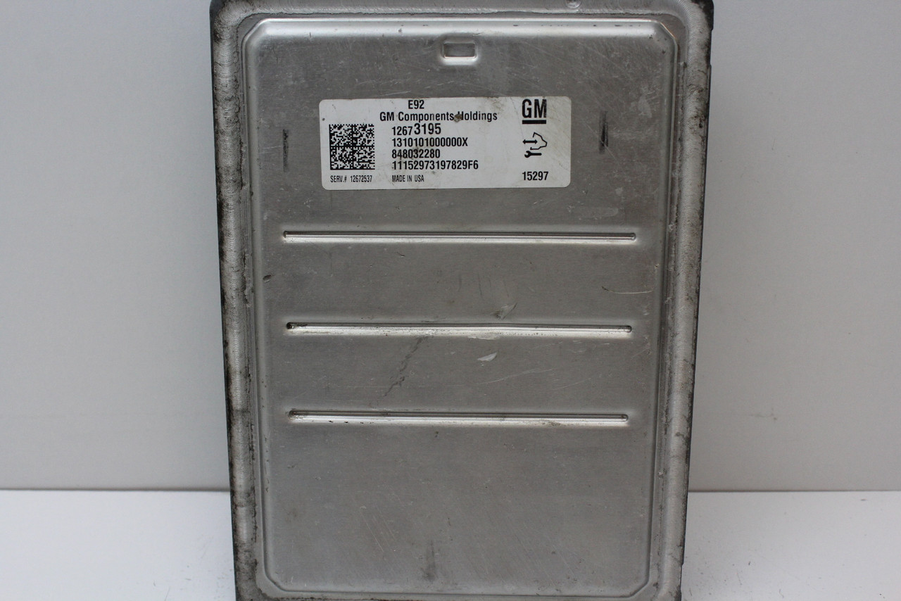 15 16 Chevrolet Yukon 12672537 Computer Brain Engine Control ECU ECM EBX Module