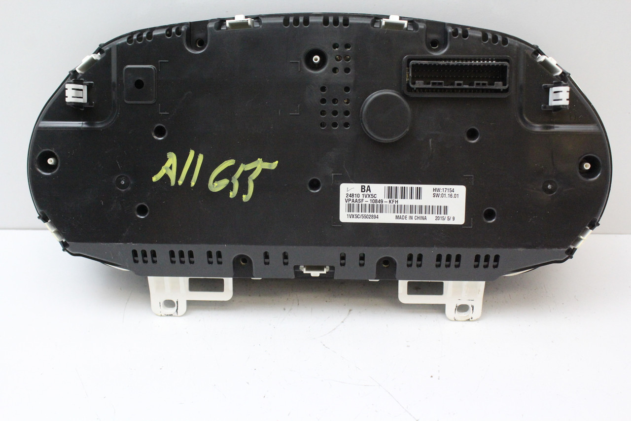 12-15 Nissan Rogue 24810 1VX5C Speedometer Head Instrument Cluster Gauges 8K