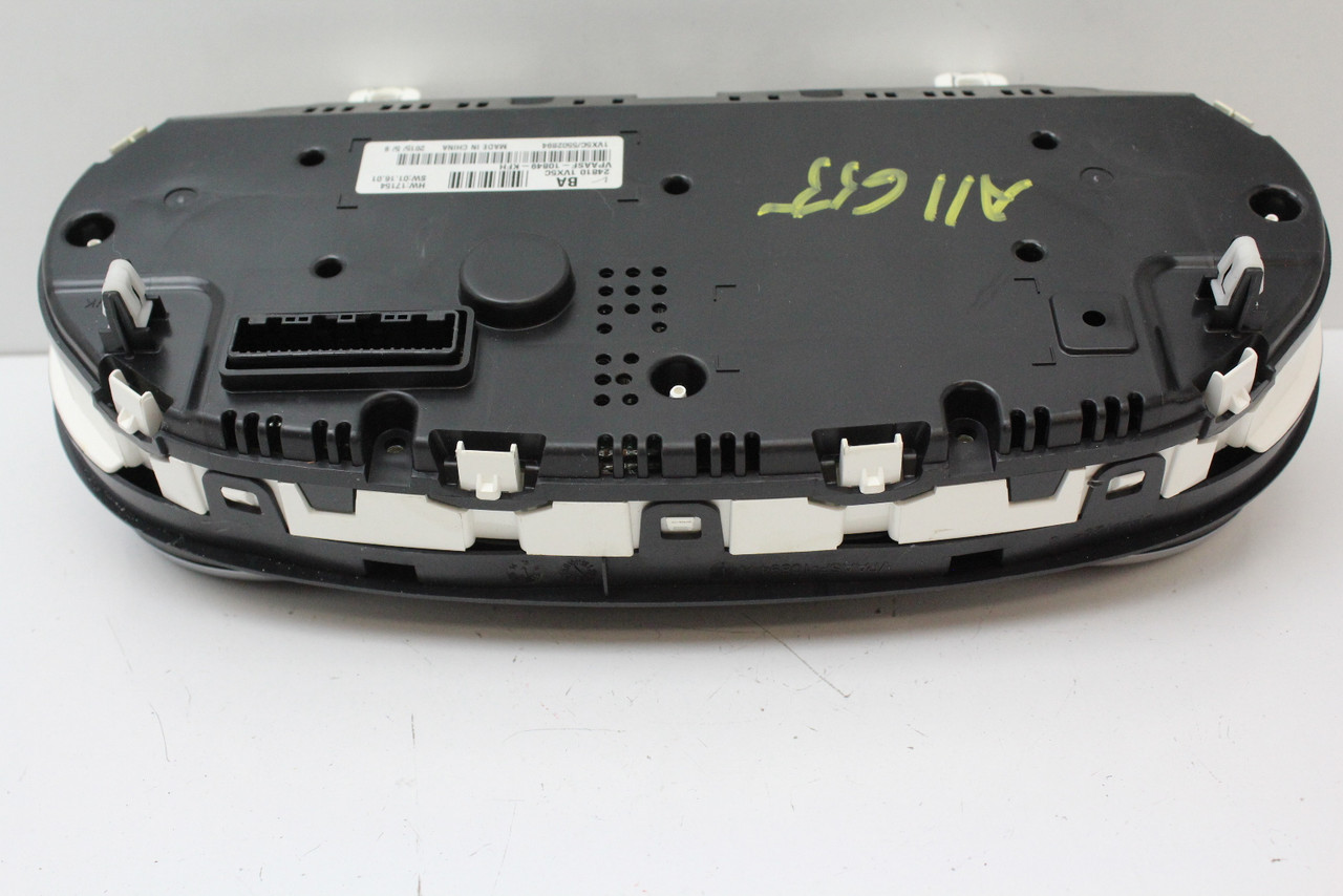 12-15 Nissan Rogue 24810 1VX5C Speedometer Head Instrument Cluster Gauges 8K