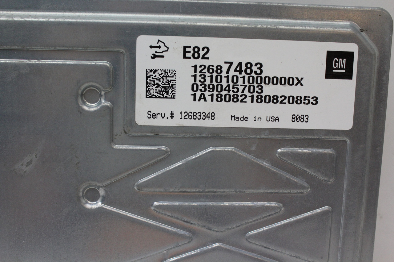 17 18 Cadillac XTS 12683348 Computer Brain Engine Control ECU ECM EBX Module