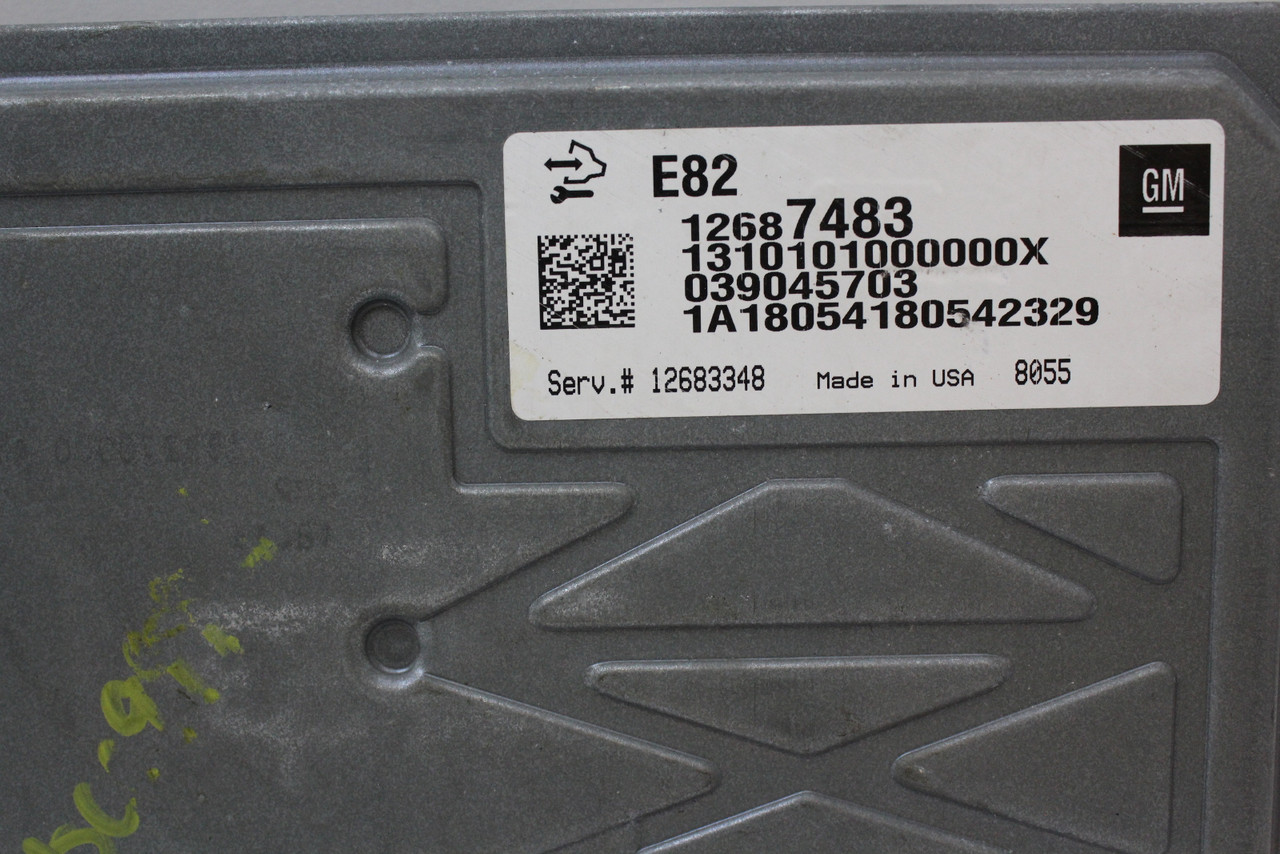 17 18 Cadillac XT5 12683348 Computer Brain Engine Control ECU ECM EBX Module