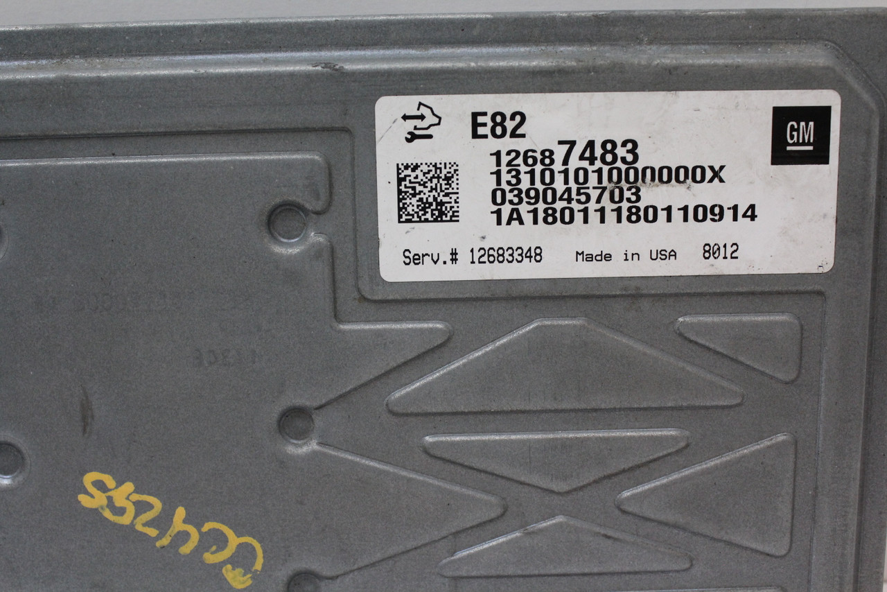 2018 18 Chevrolet Traverse 12683348 Computer Engine Control ECU ECM EBX Module