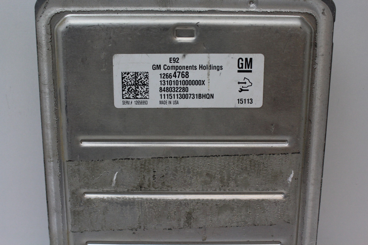 15 16 GMC Canyon 12656993 Computer Brain Engine Control ECU ECM EBX Module