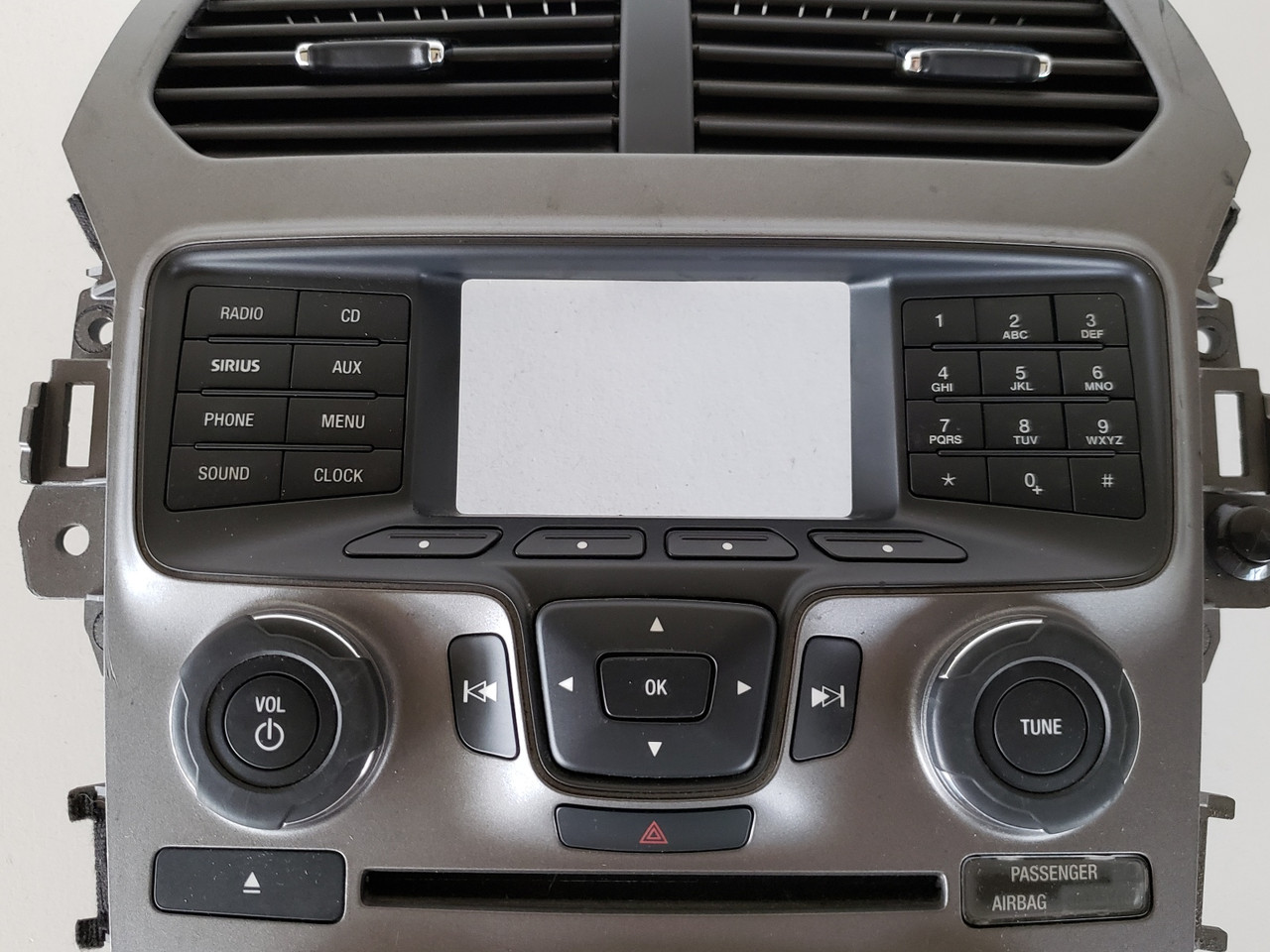 14-15 Explorer EB5T-18A802-AA Audio Information Climate Control Panel A/C Heater