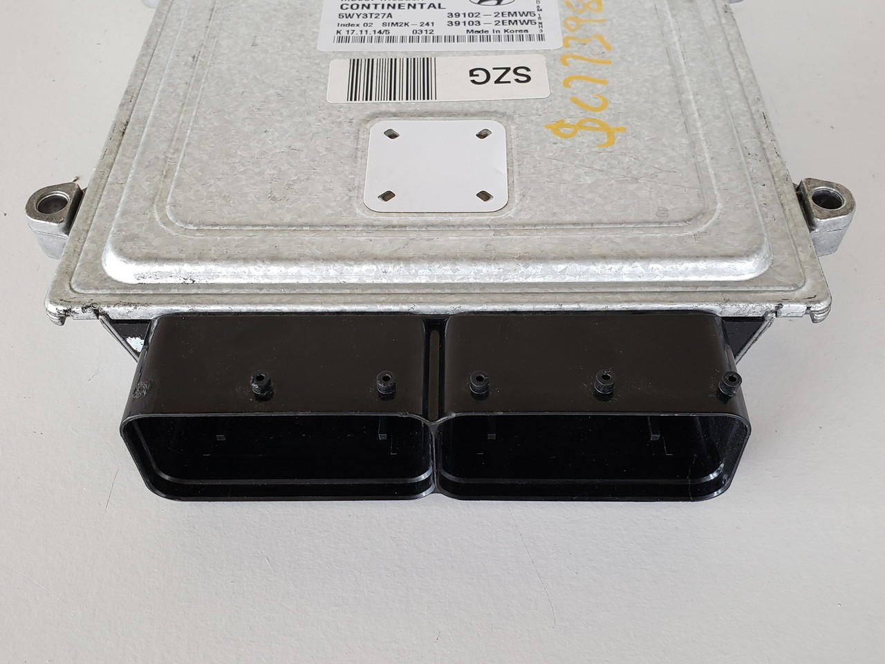 2015 Elantra 39103-2EMW5 Computer Brain Engine Control ECU ECM EBX Module