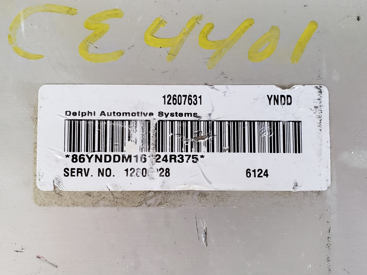 2006 Pontiac G6 12600928 Computer Brain Engine Control ECU ECM EBX Module
