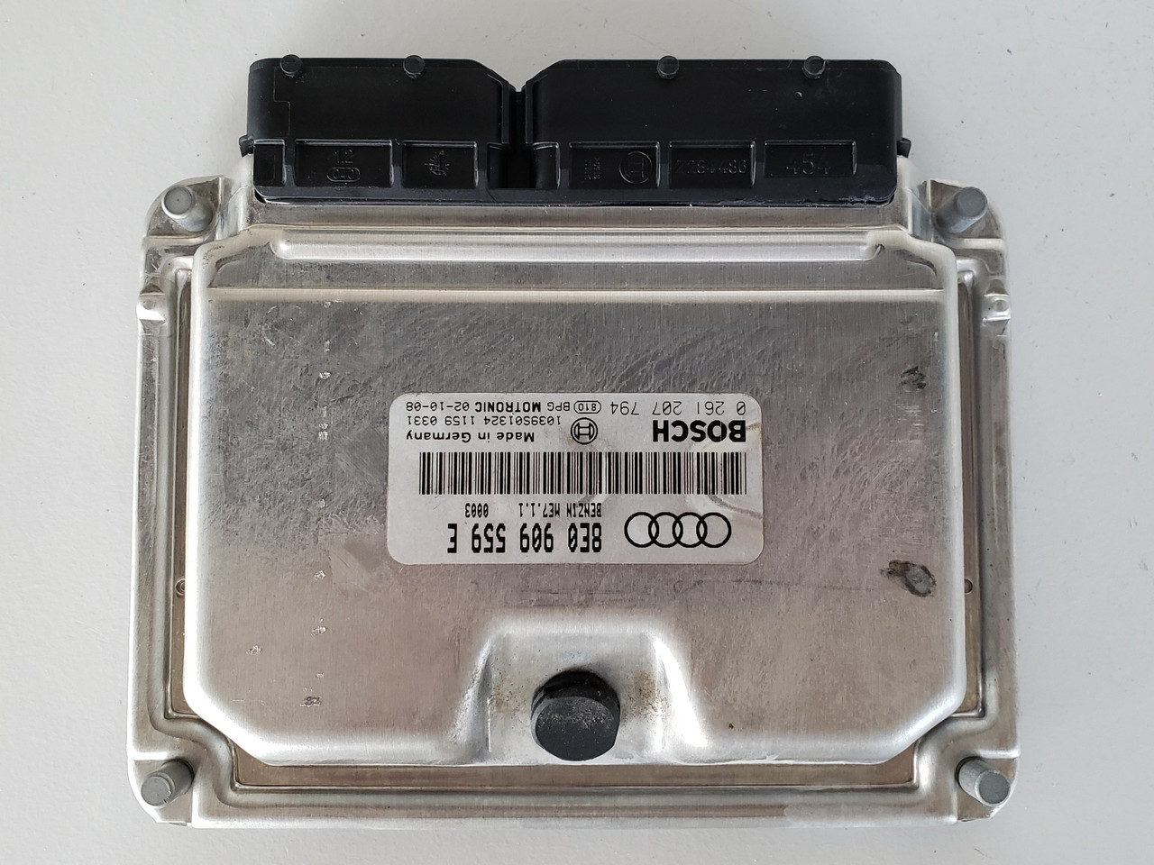 2003 Audi A4 8E0 909 559 E Computer Brain Engine Control ECU ECM EBX Module