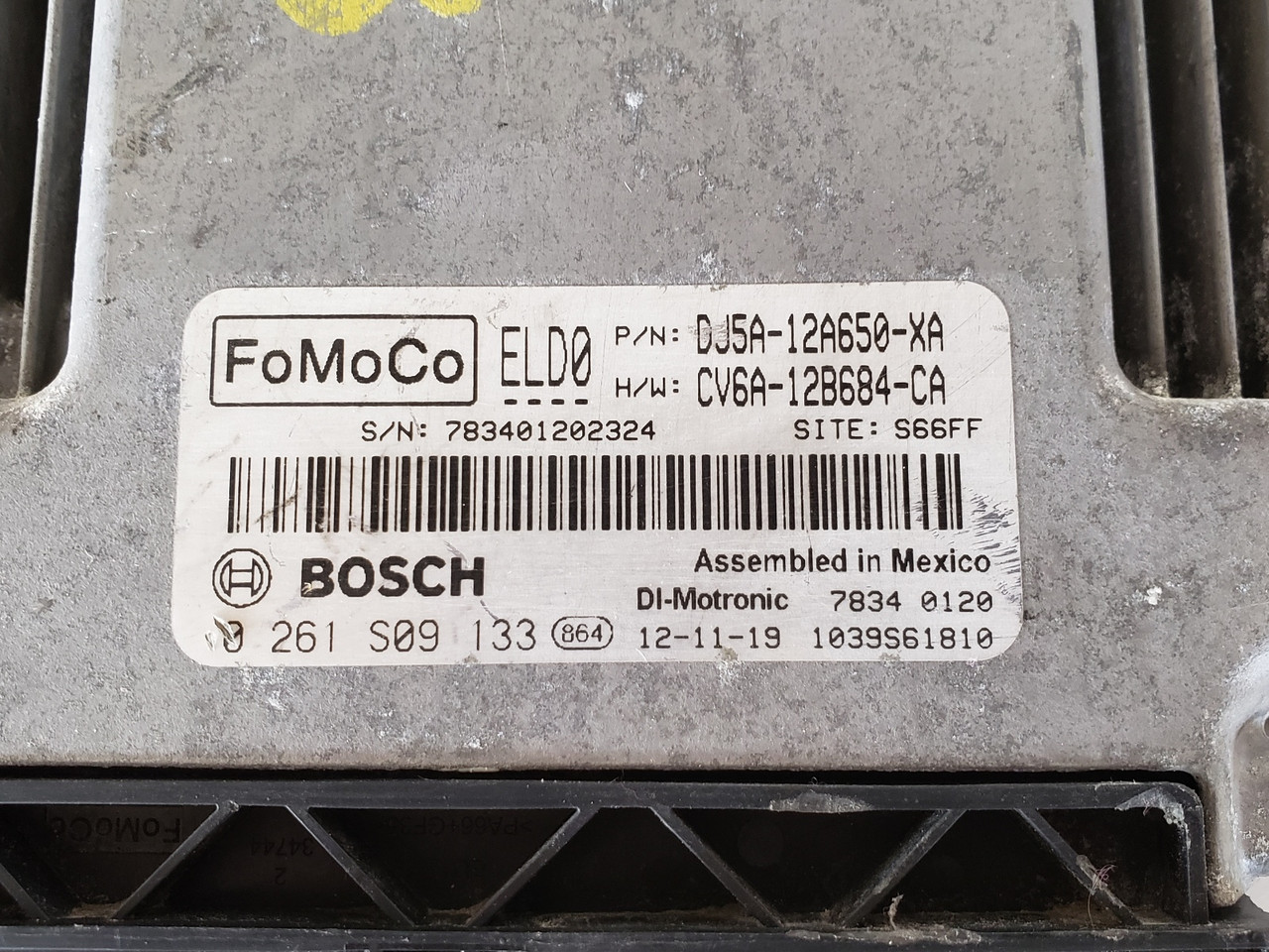 2013-2016 Escape DJ5A-12A650-XA Computer Brain Engine Control ECU ECM EBX Module