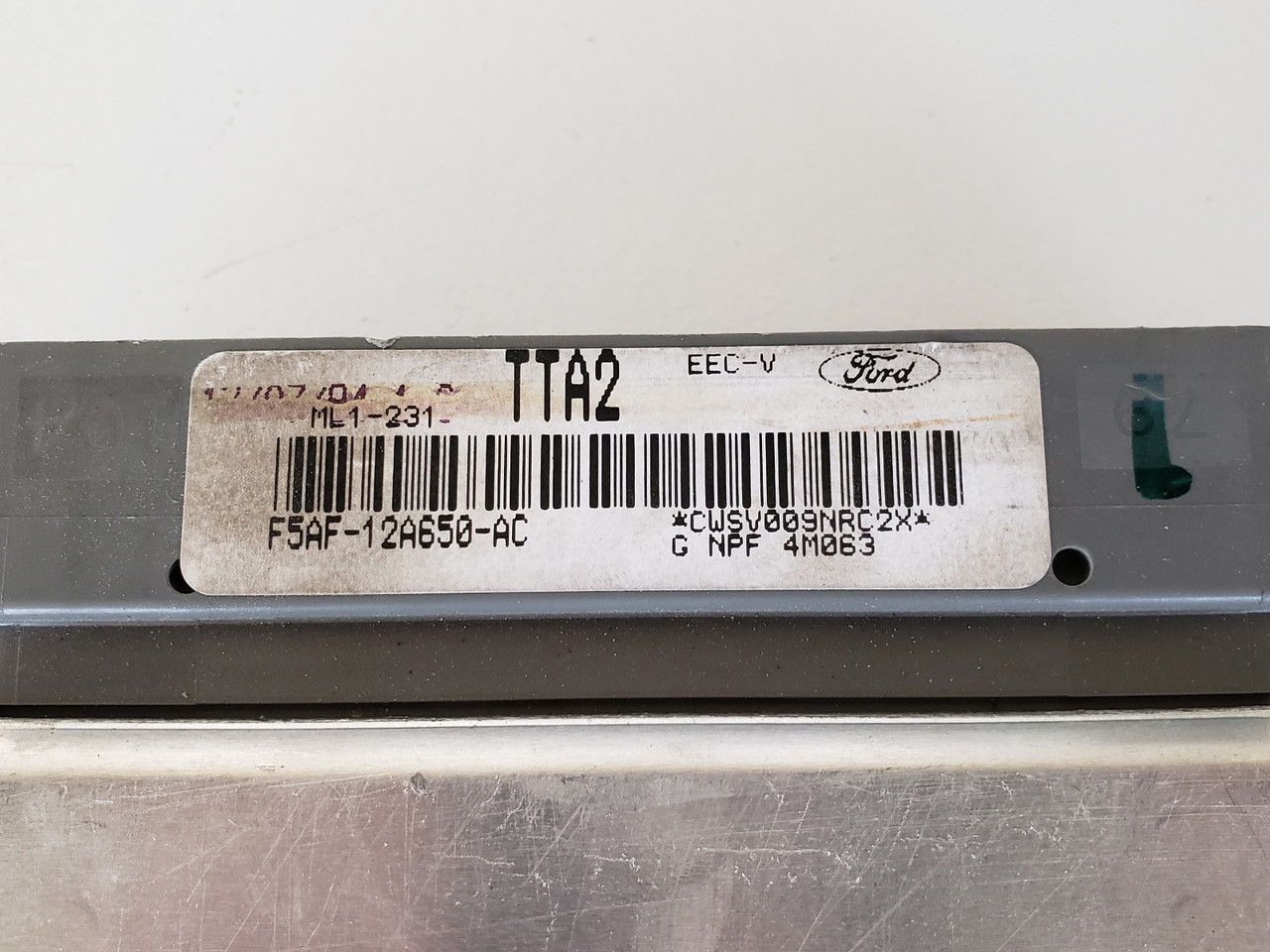 1999 Crown Victoria F5AF-12A650-AC Computer Engine Control ECU ECM EBX Module