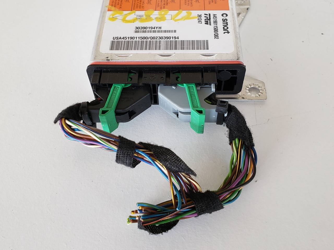 0809 Smar Car A4519011500/Q02 SRS Safety Restraint System Control Unit